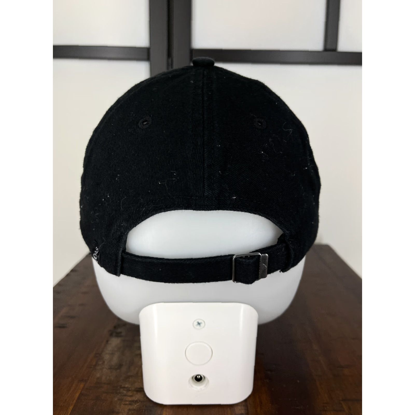 Adidas Adidas Hat Cap Strap Back Adult One Size Black Logo 100% Cotton Aeroready Twill Size ONE SIZE - 6 Thumbnail
