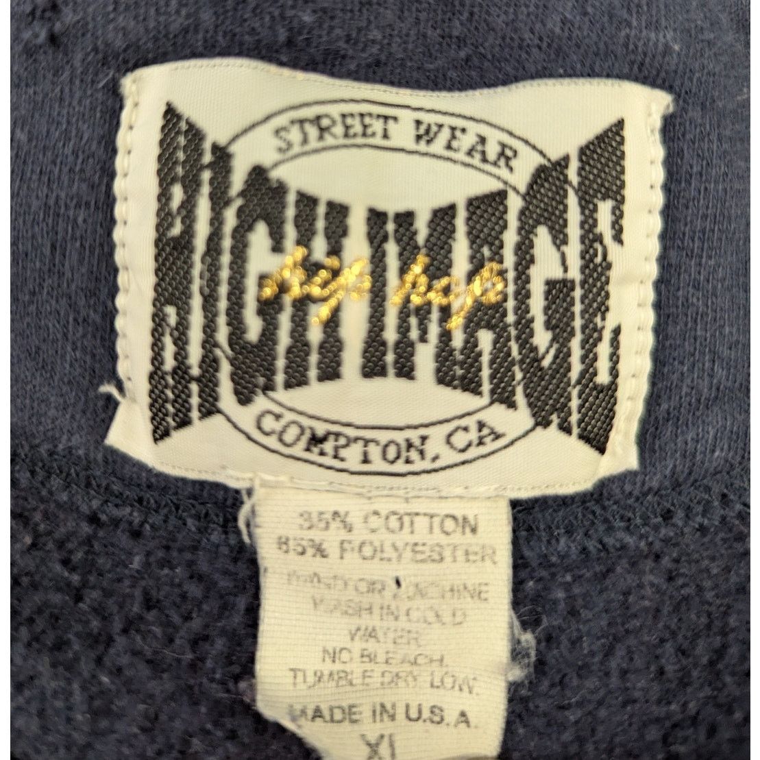 Vintage Vintage High Image Compton "Long Beach" Sweater Size US XL / EU 56 / 4 - 3 Thumbnail
