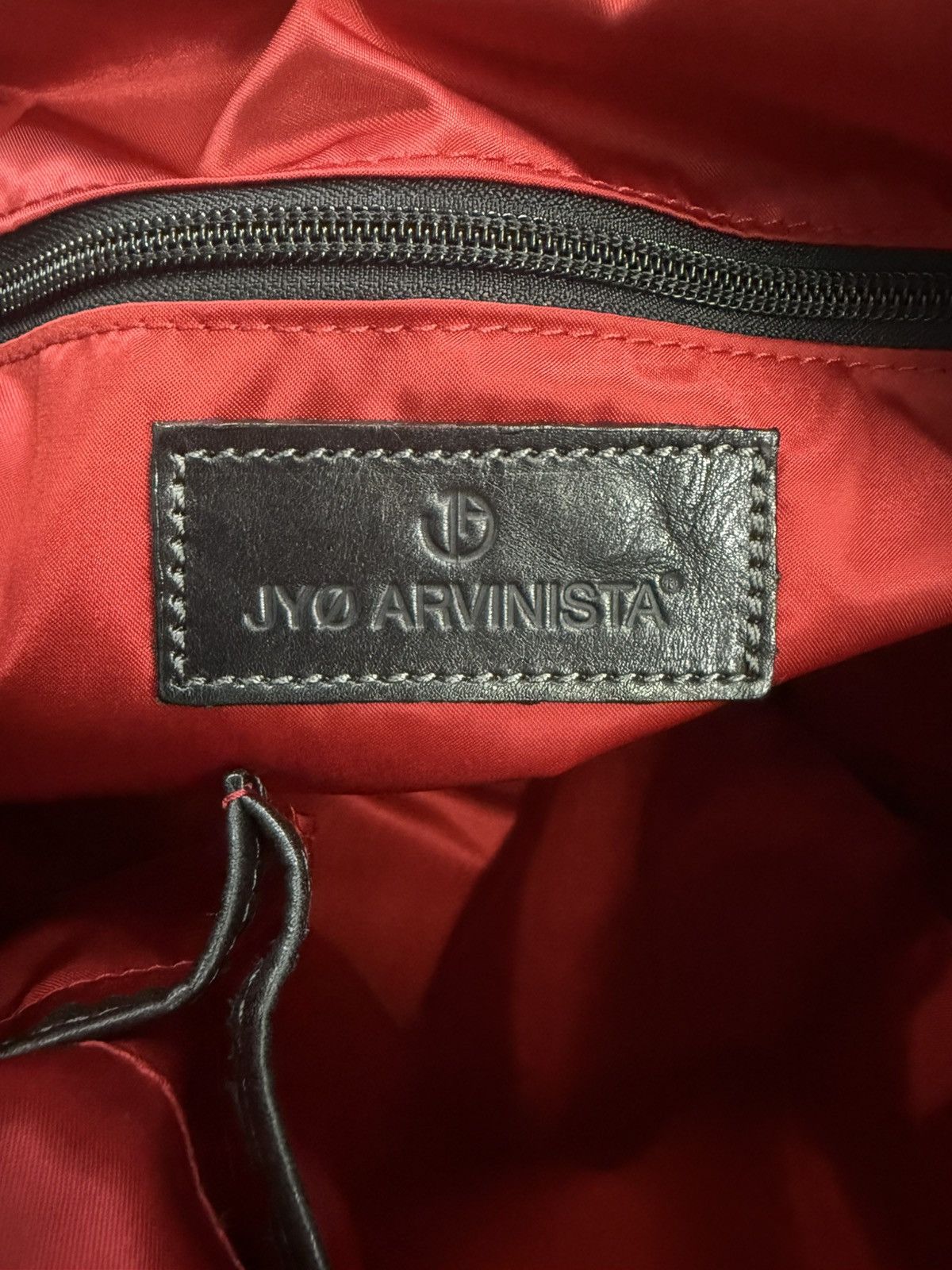 Japanese Brand RARE JYO ARVINISTA NYLON LEATHER BACKPACK Size ONE SIZE - 15 Thumbnail