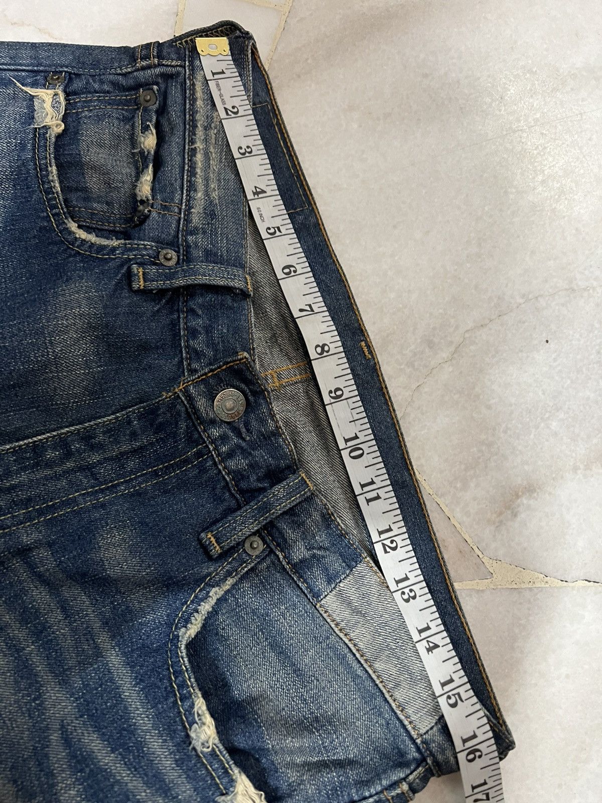 If Six Was Nine × Levi's × Levi's Vintage Clothing 🌈Vintage Levis 505 Distressed Faded Jeans Size US 32 / EU 48 - 24 Thumbnail