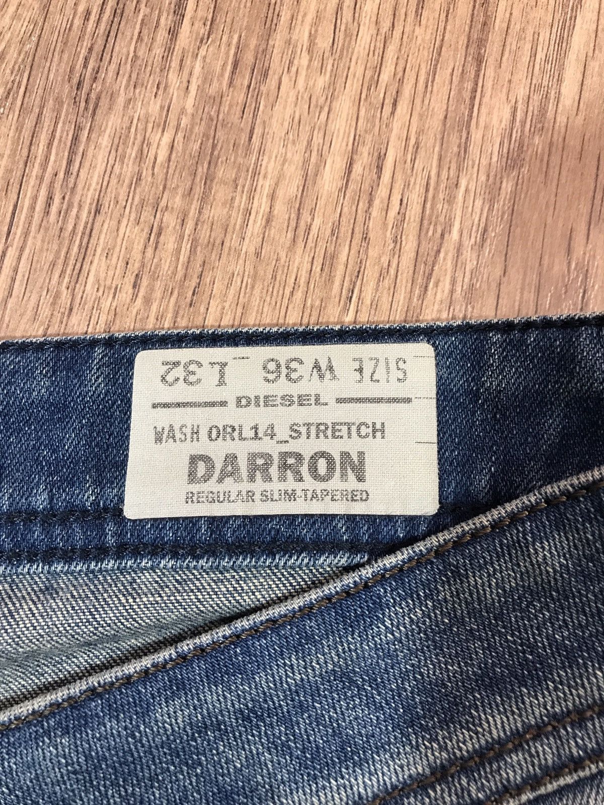Diesel × Vintage Vintage Diesel Industry Distressed Jeans Darron size 36 Size US 36 / EU 52 - 7 Thumbnail
