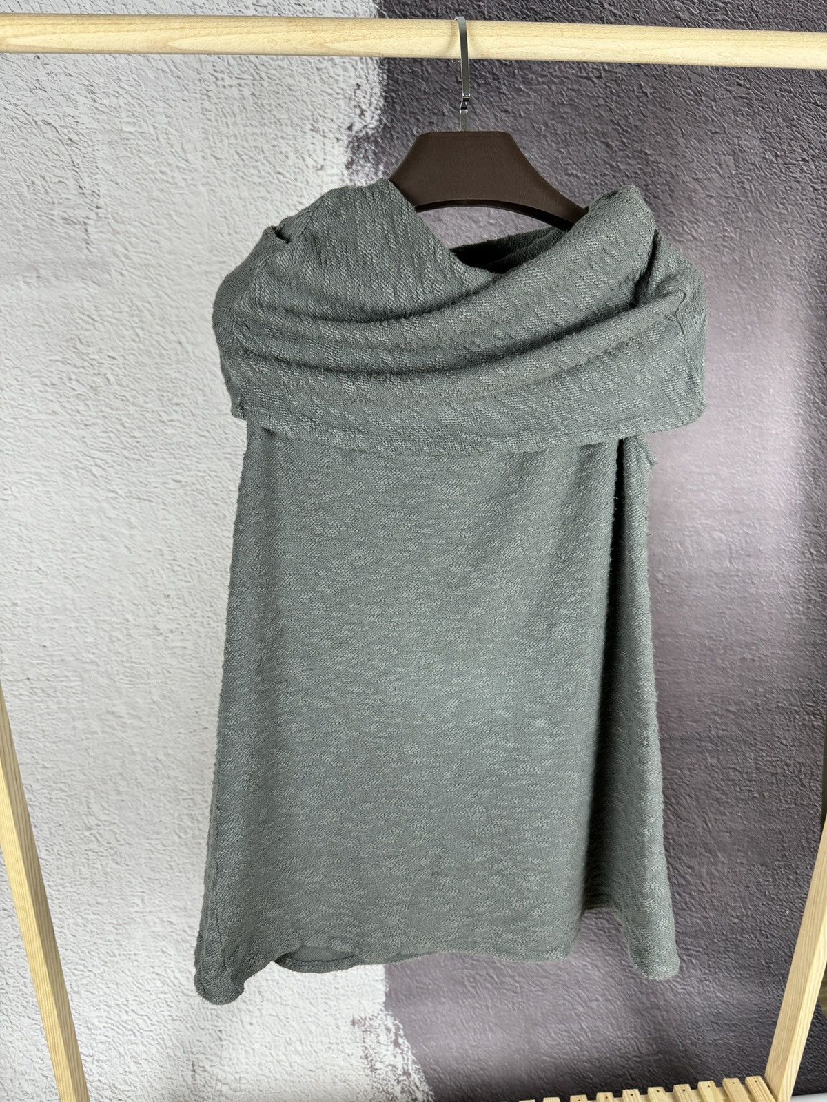 Other Provocation Avant Garde Grey Tunic cotton dress sweater Size L / US 10 / IT 46 - 4 Thumbnail