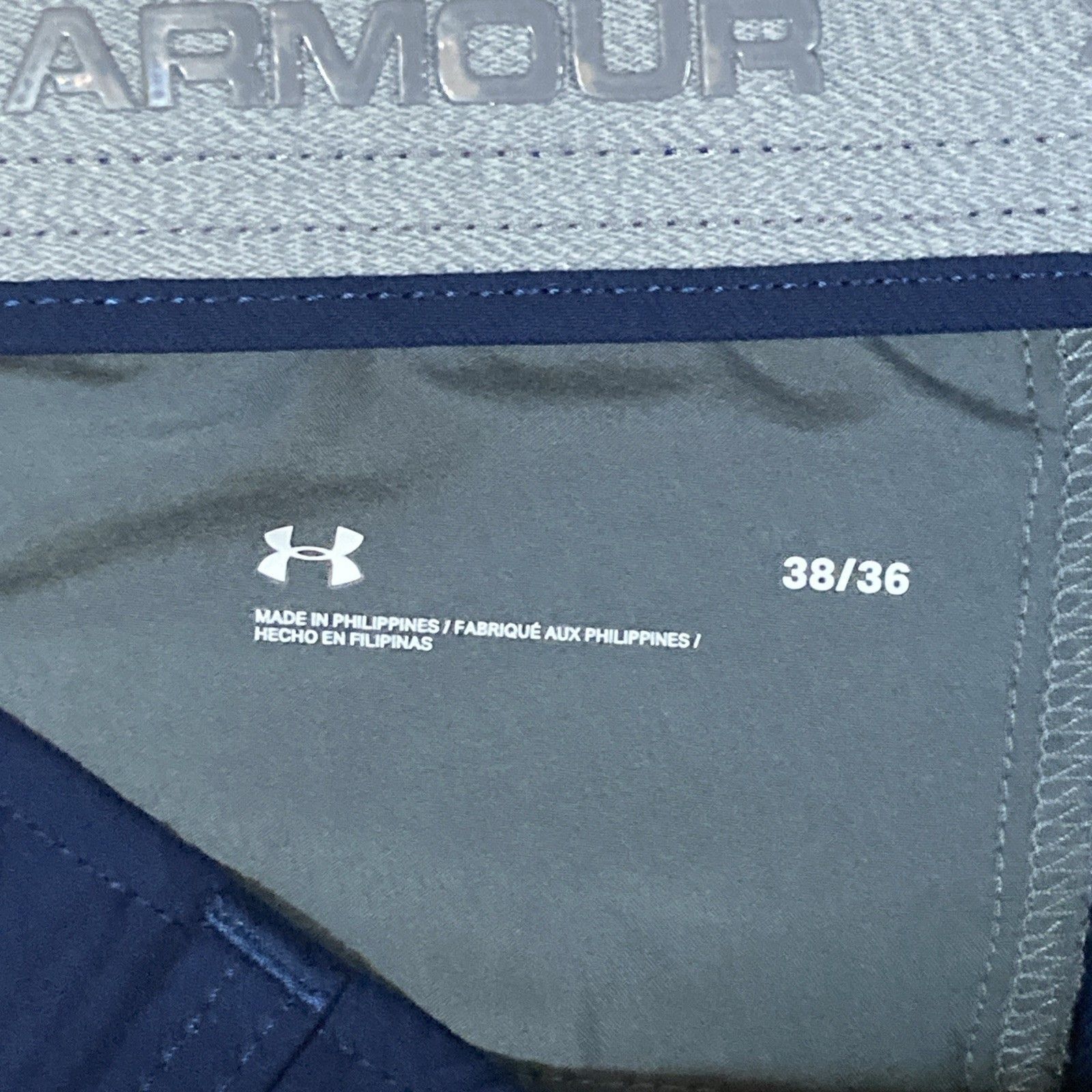 Under Armour Under Armour Men’s Navy Blue Golf Casual 38 Pants Size 38/36 Size US 38 / EU 54 - 4 Thumbnail