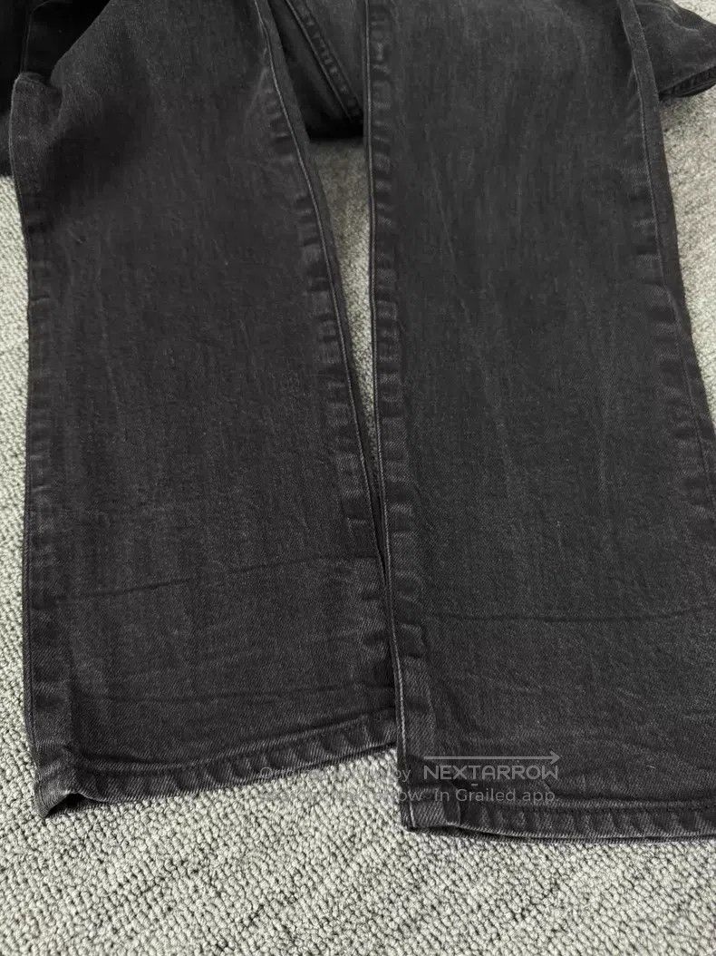 Saint Laurent Paris Saint Laurent Paris Black Washed Denim Pants i Size US 33 - 4 Thumbnail
