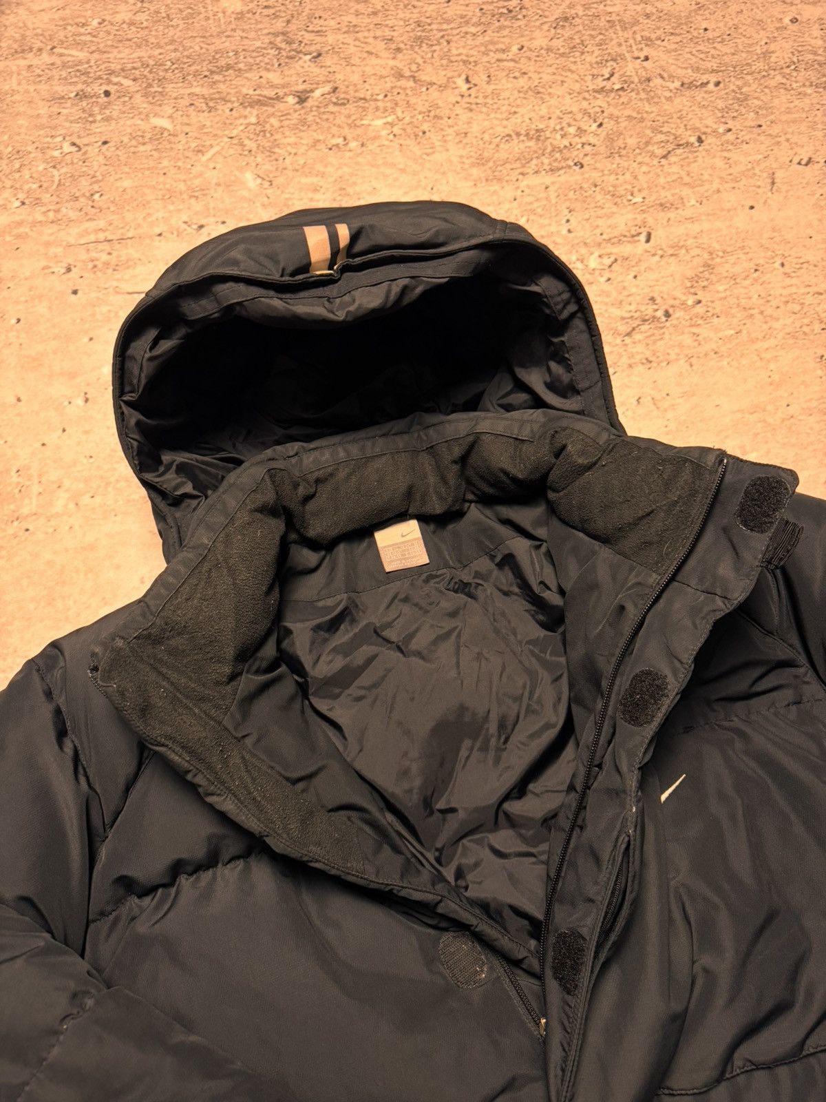 Nike × Nike ACG NIKE PUFFER DOWN BASIC LOGO OVERSIZE NYLON JACKET Size US XL / EU 56 / 4 - 5 Thumbnail