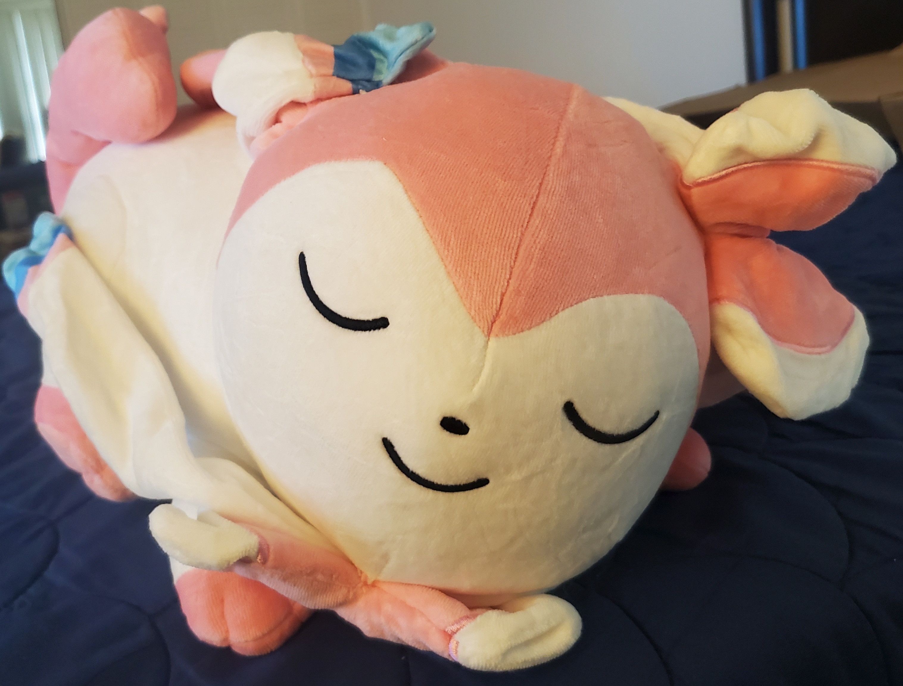 Pokemon Pokemon Center Sylveon Sleeper Plush Eeveelution Authentic Size ONE SIZE - 1 Thumbnail