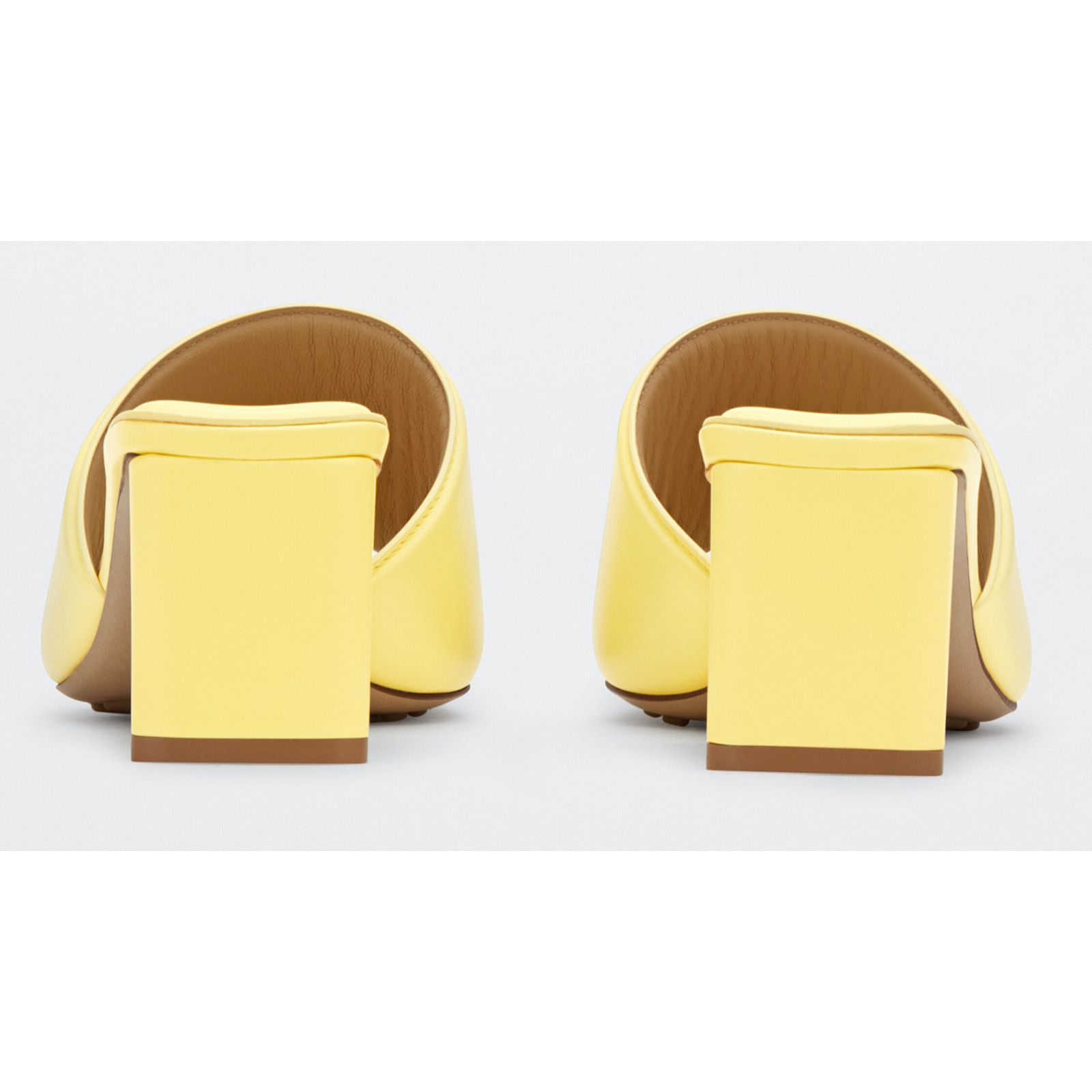 Bottega Veneta Bottega Veneta Band Lemonade Yellow Leather Sandal Size US 7 / IT 37 - 10 Thumbnail