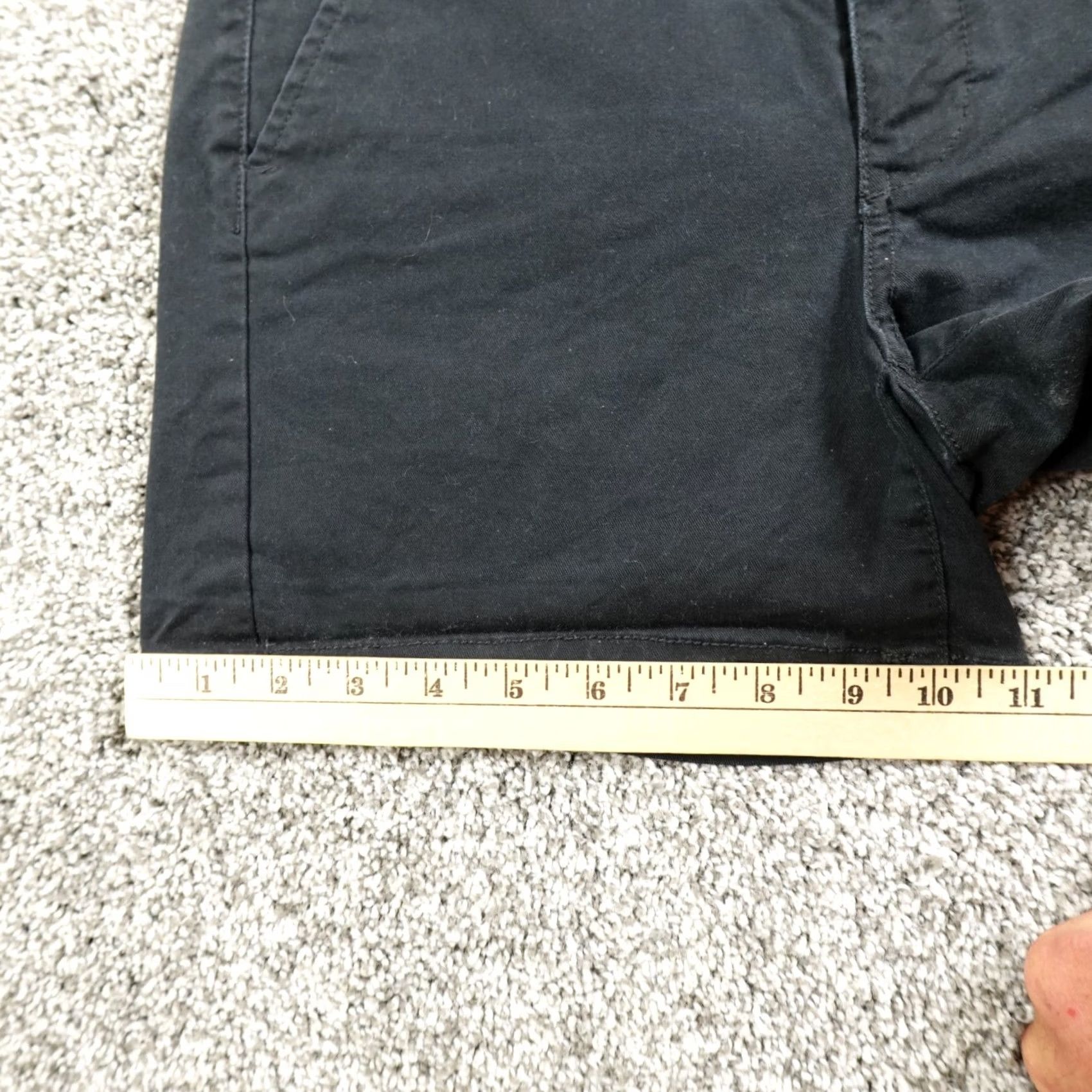 American Eagle Outfitters American Eagle Shorts Womens 8 Black Chino Shortie Micro Stretch Flex Preppy AE Short Womens 8 Black Chino Stretch Size 30" / US 8 / IT 44 - 2 Thumbnail
