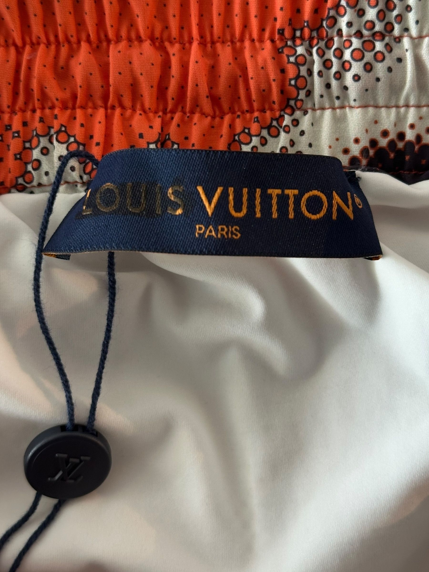 Louis Vuitton Louis Vuitton Orange Camouflage Swim Shorts Size US 34 / EU 50 - 3 Thumbnail