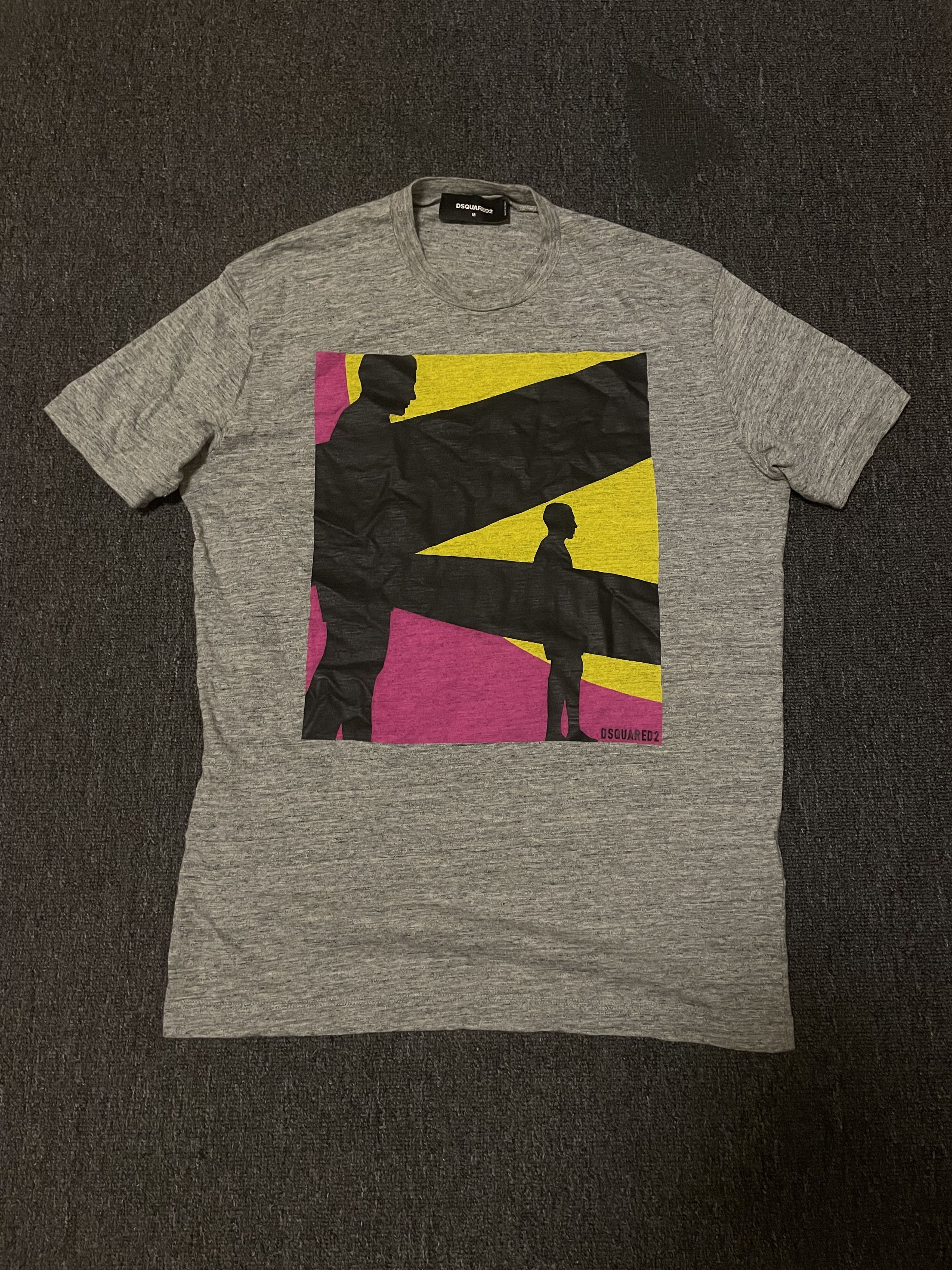 Dsquared2 dsquared gray t shirt size S and M Size US M / EU 48-50 / 2 - 1 Thumbnail
