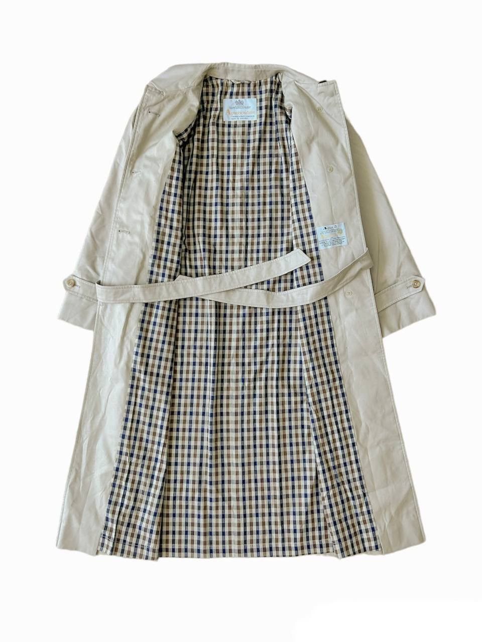 Aquascutum Aquascutum London Aqua 5 single-breasted trench coat beige Size M / US 6-8 / IT 42-44 - 6 Thumbnail