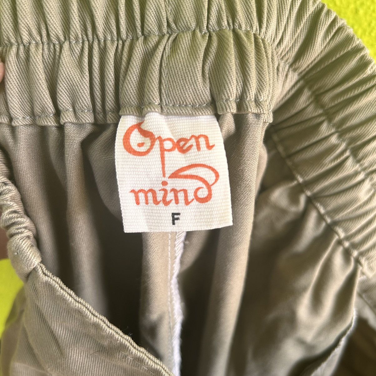 Vintage Vintage Open Mind Drop Crotch Bondage Stretchable Waist Pant Size US 31 - 10 Thumbnail