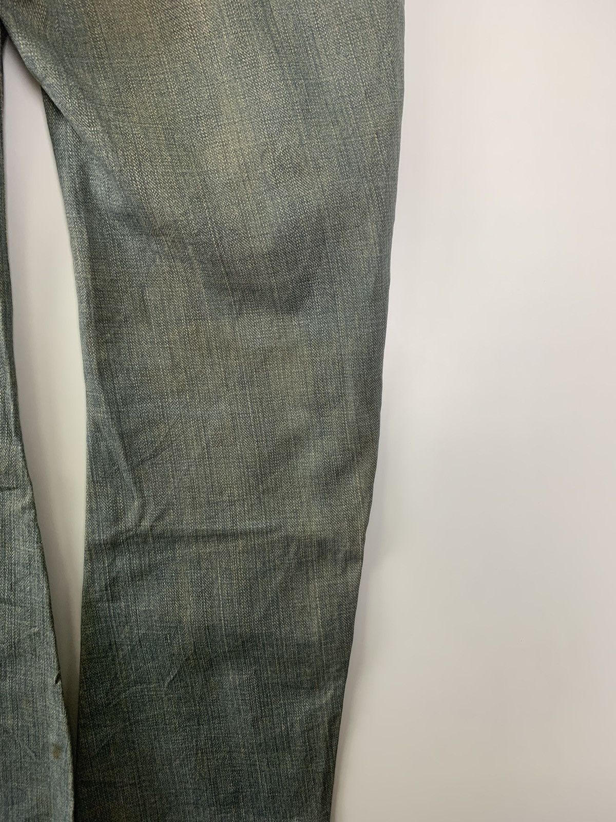 Japanese Brand Frap Bois distressed denim Size 22" - 16 Thumbnail