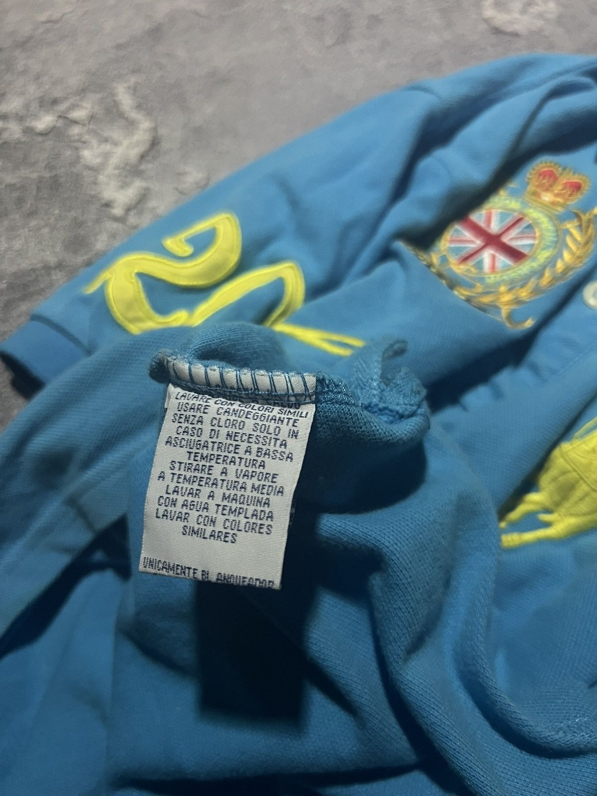 Ralph Lauren Vintage 90s Ralph Lauren Polo Tee London Chief Keef Big Pony Size US XL / EU 56 / 4 - 9 Thumbnail