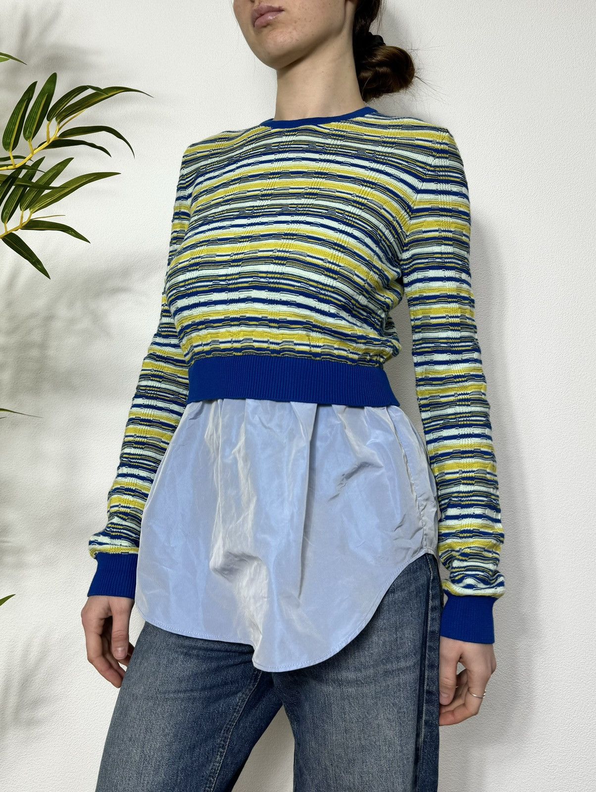Carven VINTAGE CARVEN AVANT GARDE SWEATER / BLOUSE Size M / US 6-8 / IT 42-44 - 9 Thumbnail