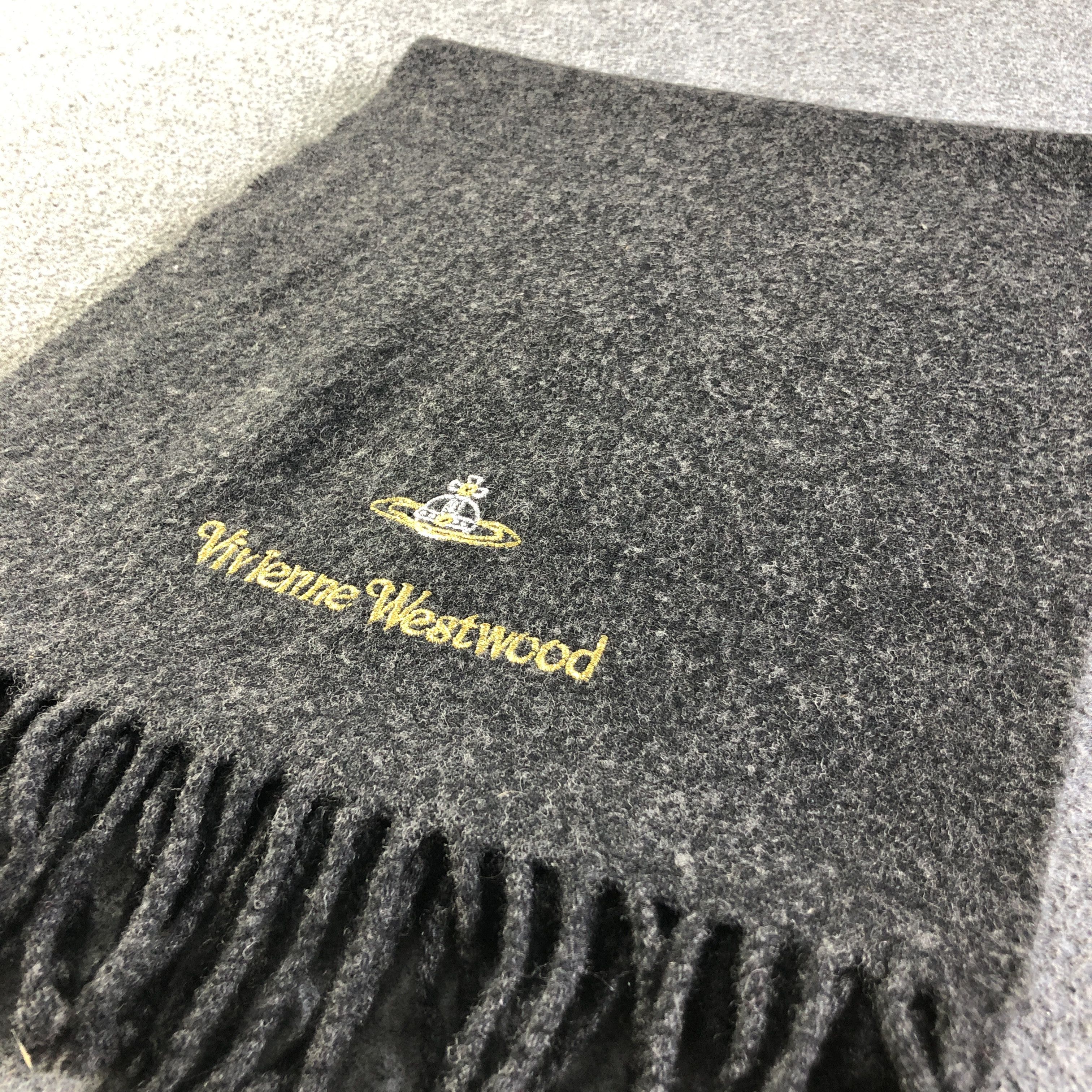 Vivienne Westwood Vivienne Westwood Wool Scarf Muffler Neckwear V2659 Size ONE SIZE - 4 Thumbnail