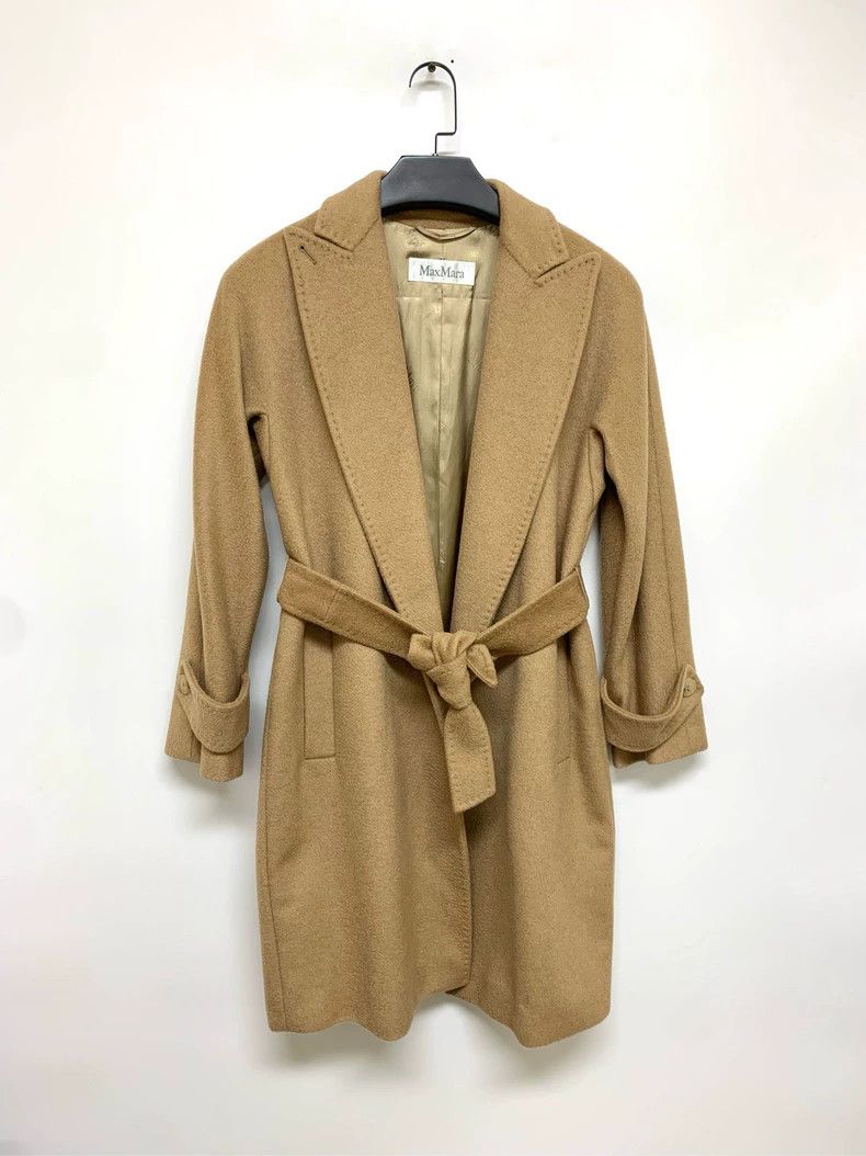 Max Mara Max Mara Camel wool coat Size XS / US 0-2 / IT 36-38 - 1 Thumbnail
