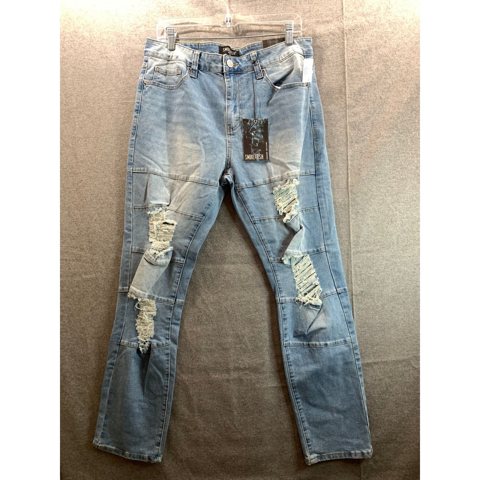 Other Smoke & Ash Men's Jeans Blue Denim Size 34 x 30 Size US 34 / EU 50 - 1 Thumbnail