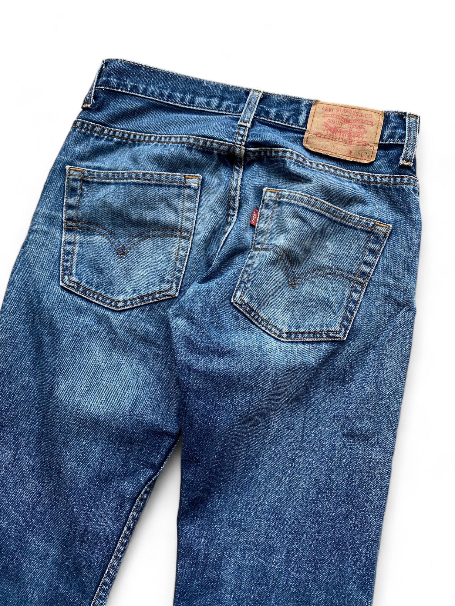 Levi's × Vintage Vintage Levi's Boot Cut Distressed Jeans Y2K Size 29" - 4 Thumbnail