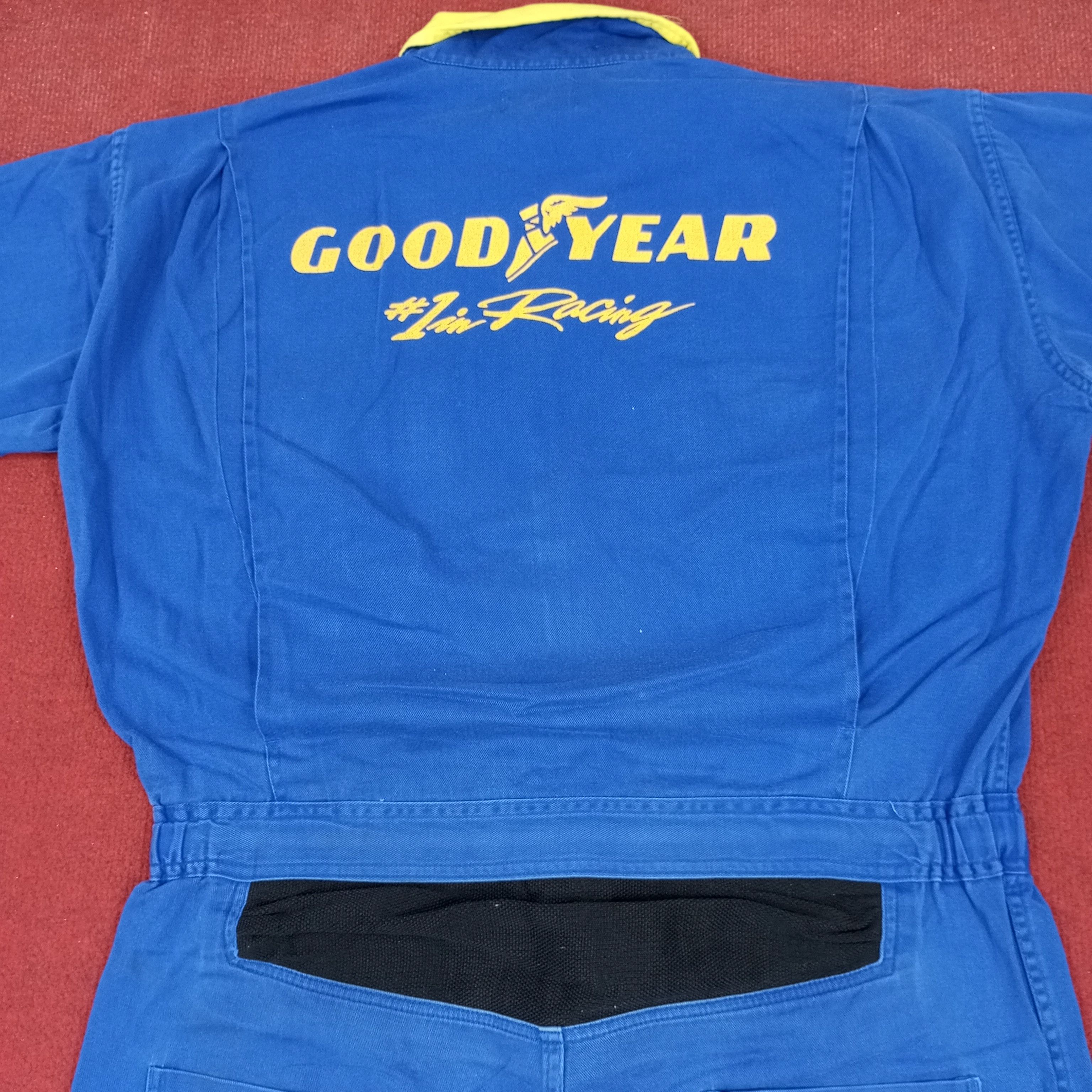 Vintage Good Year Racing Motorsports Racing Workwear Coverall Jacket Size US XL / EU 56 / 4 - 2 Thumbnail