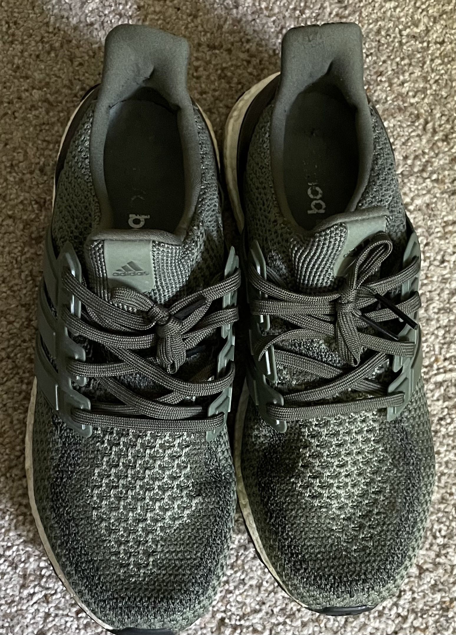 Adidas Adidas Ultraboost 2.0 Merino Wool Olive Size US 10.5 / EU 43-44 - 2 Thumbnail