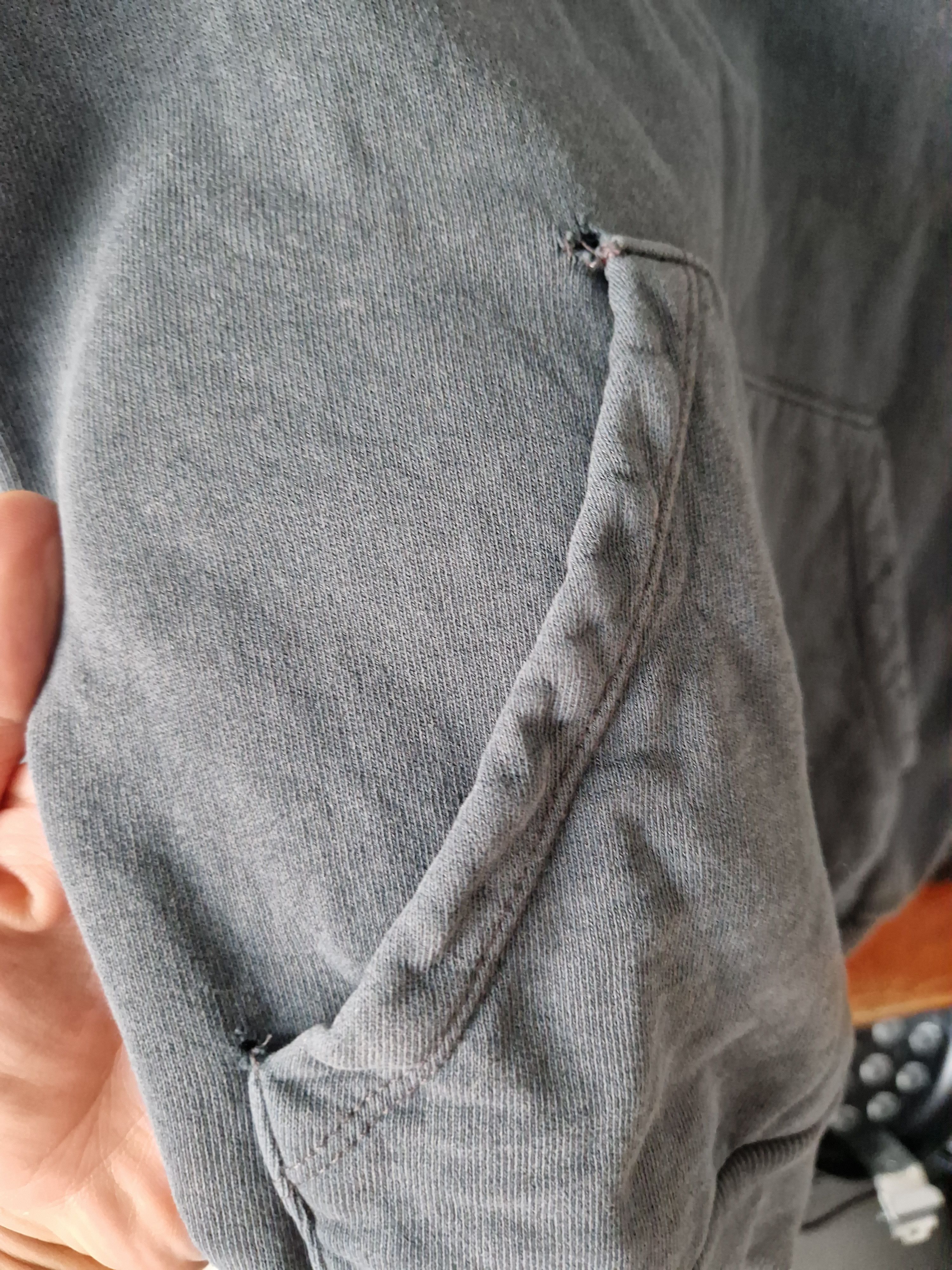 Vintage subdued hoodie gray man Size US M / EU 48-50 / 2 - 3 Thumbnail