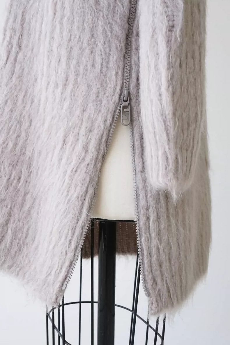 Fendi FENDI Hairy wool blend knit dress Size XS / US 0-2 / IT 36-38 - 3 Thumbnail