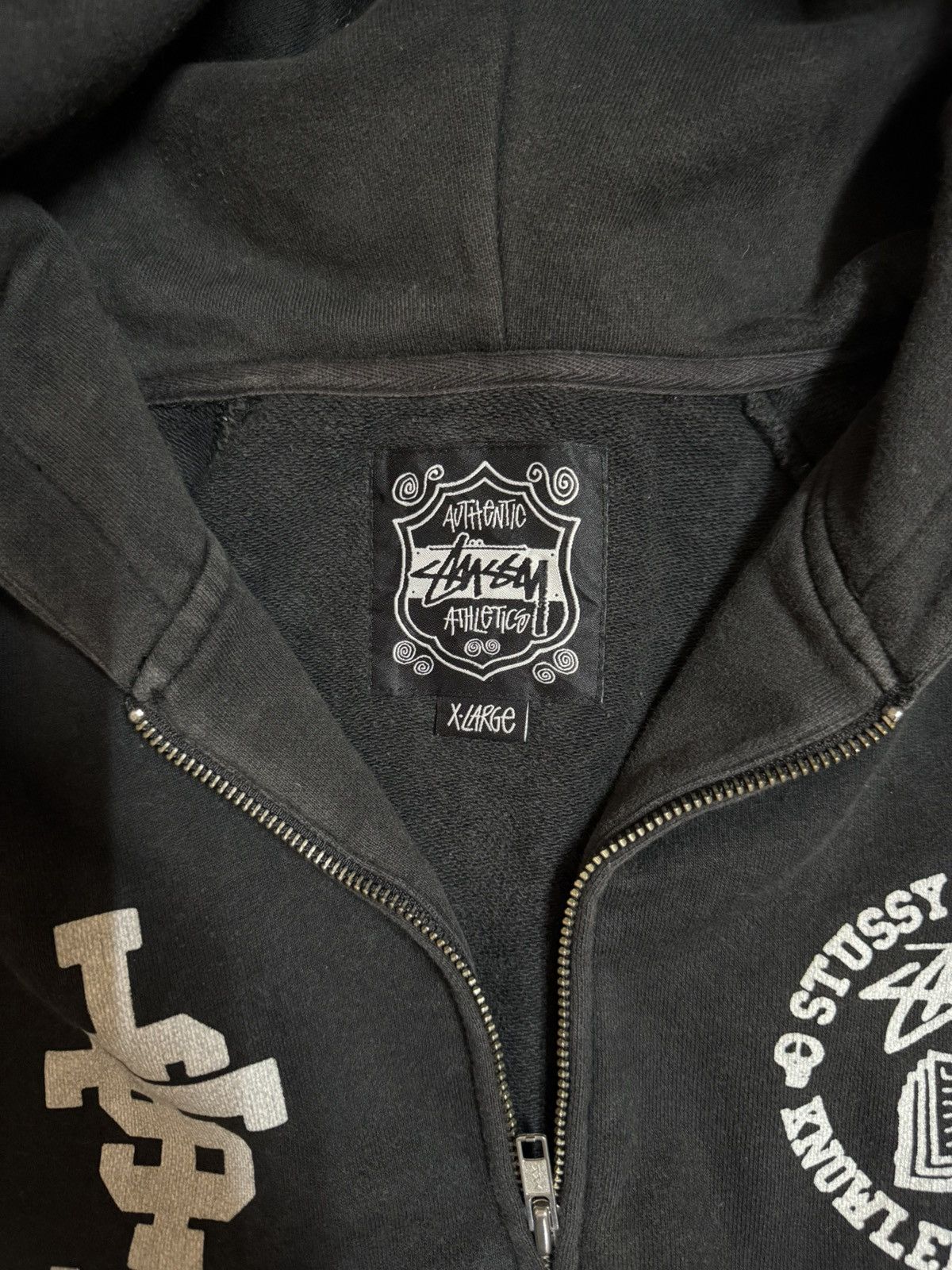 Stussy Vintage Stussy Hoodie Y2K Size XL Streetwear Rare Size US XL / EU 56 / 4 - 7 Thumbnail