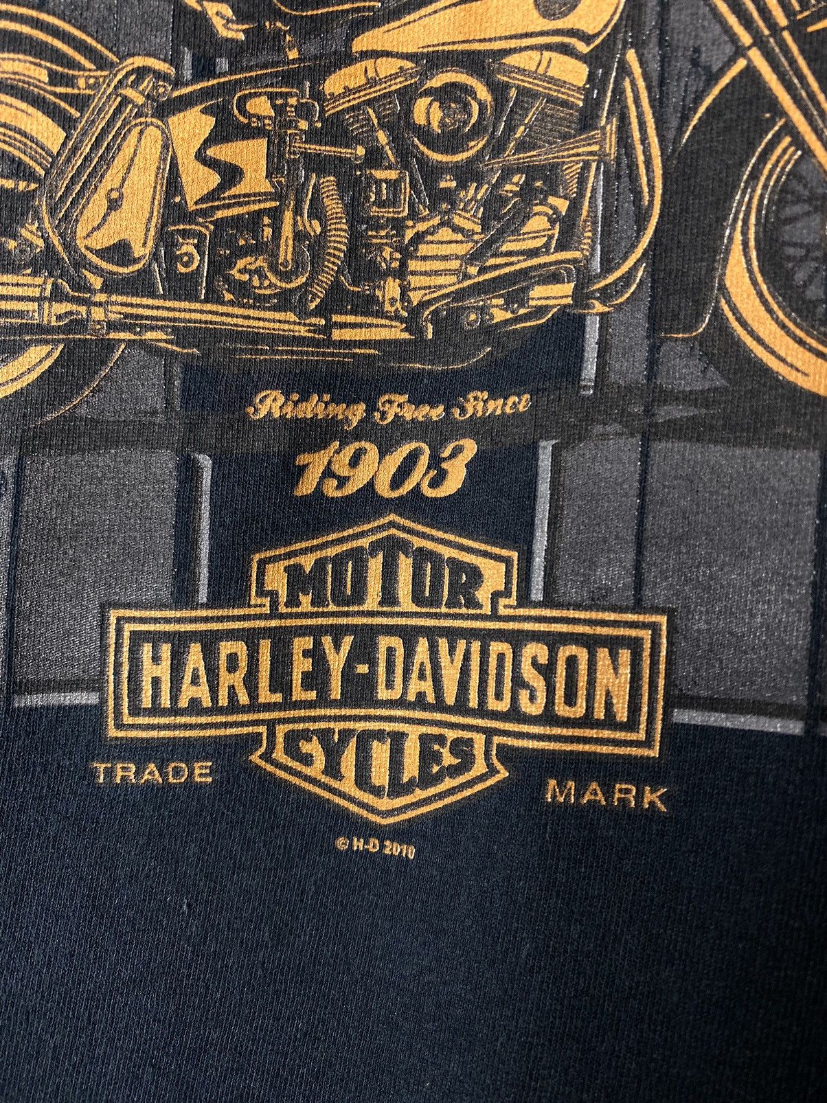 Harley Davidson × Vintage × West Coast Choppers Vintage Harley Davidson Tee Shirt Choppers 2000’s Size US L / EU 52-54 / 3 - 6 Thumbnail