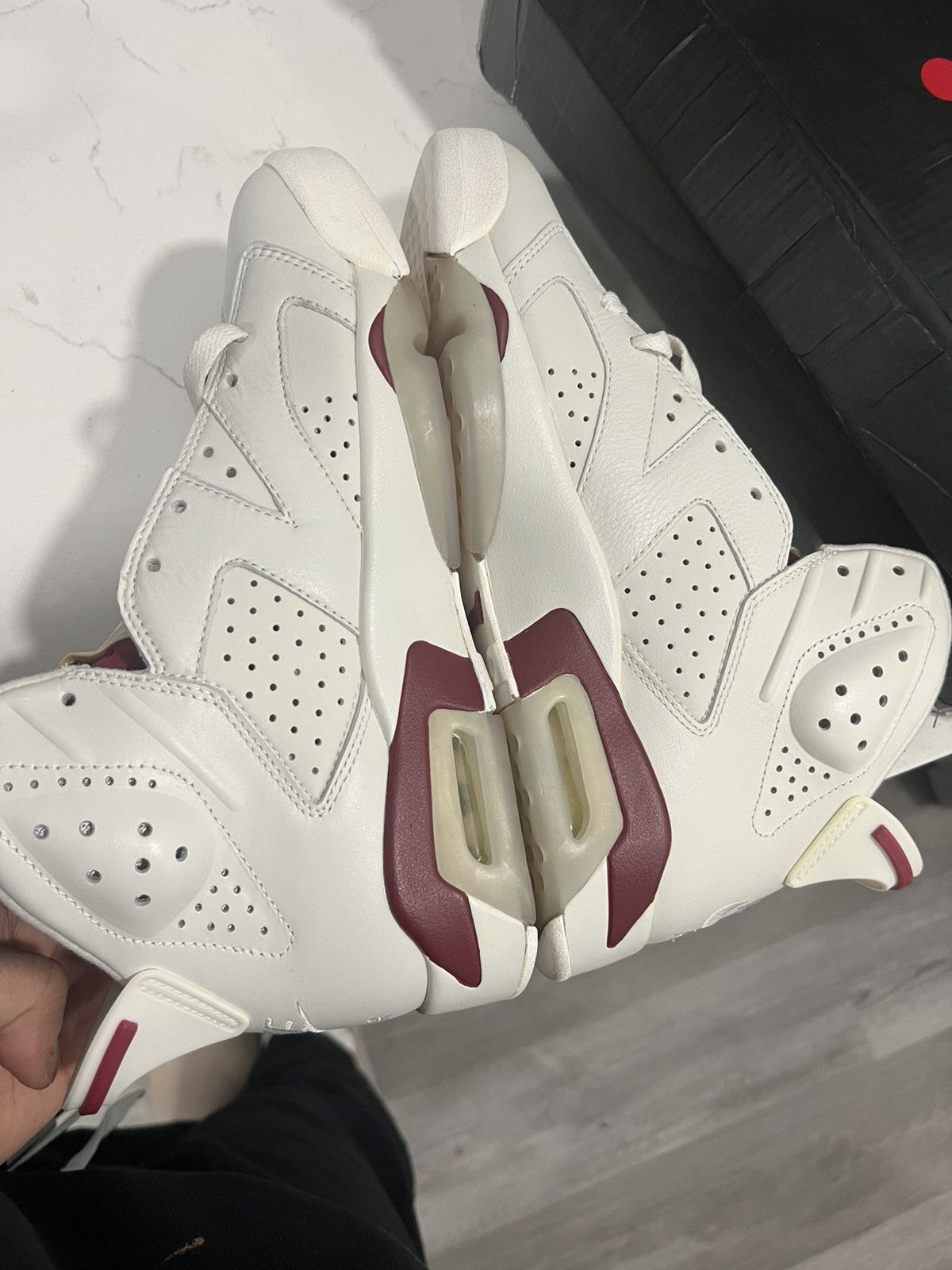 Jordan Brand Nike Jordan 6 maroon retro 2015 sz 8 Size US 8 / EU 41 - 15 Thumbnail