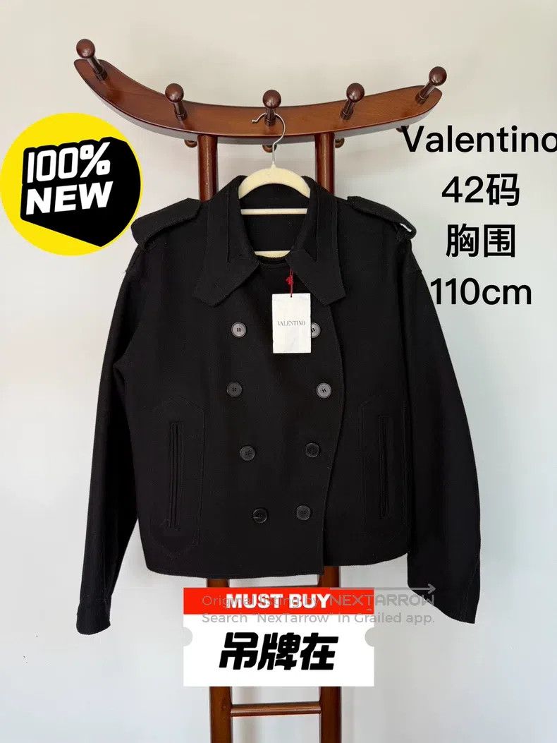 Valentino Valentino overcoat Size L / US 10 / IT 46 - 1 Thumbnail