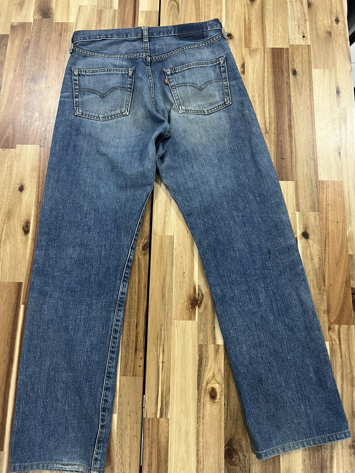 Levi's Vintage 90’s Levis 502XX Big E Jeans Denim Size US 31 - 2 Thumbnail