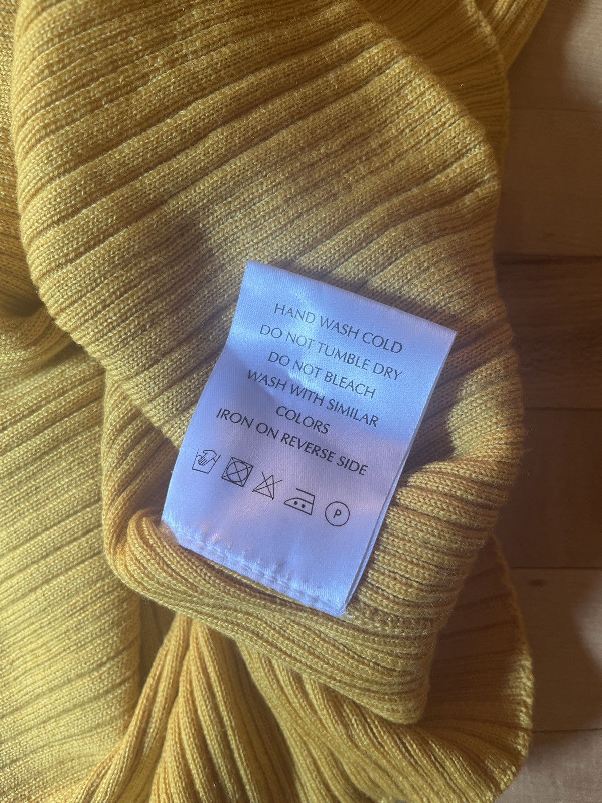 Sefr Ribbed Merino Mock Neck Sweater Size US S / EU 44-46 / 1 - 4 Thumbnail