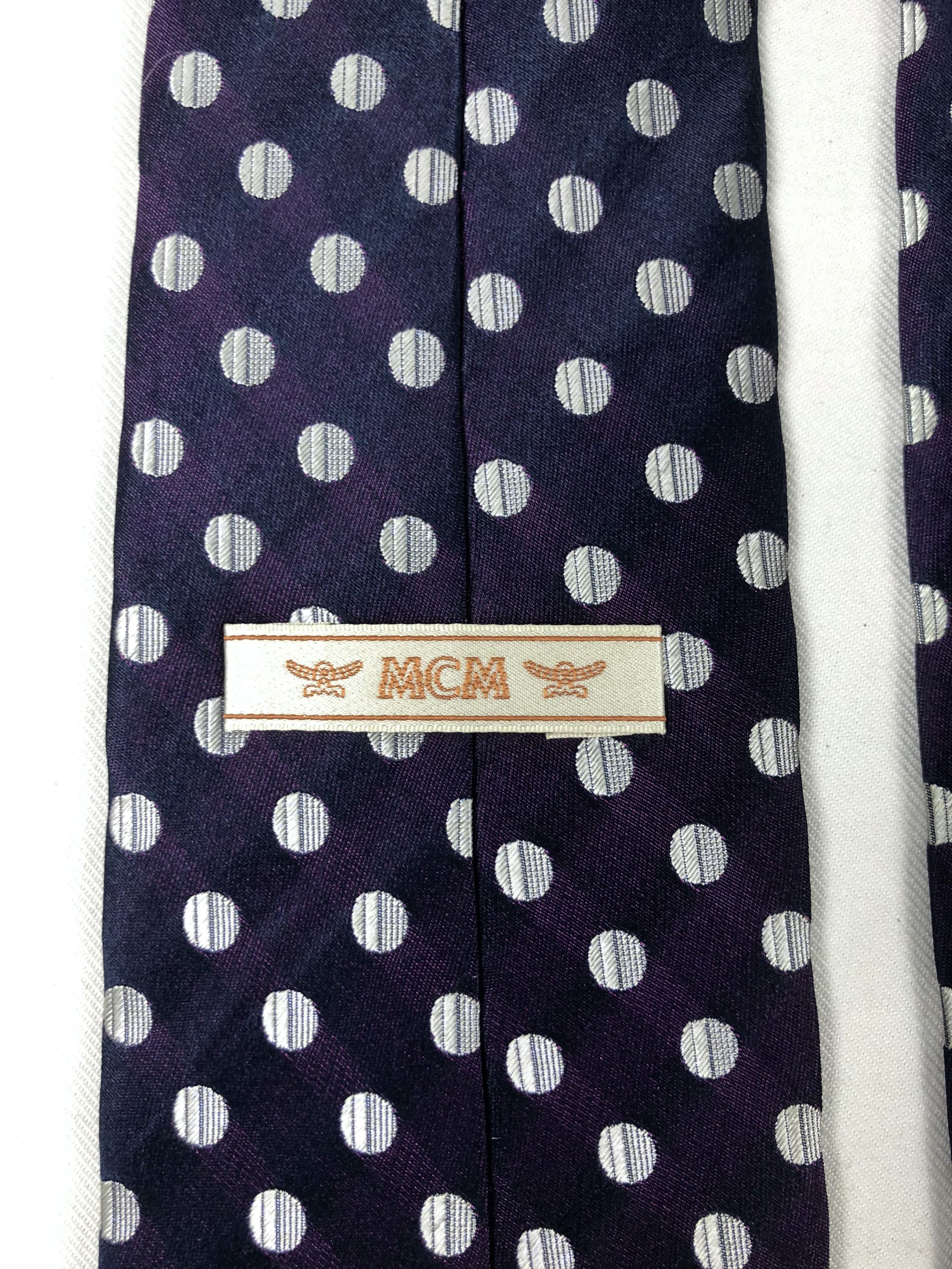 MCM Rare MCM Silk Tie Size ONE SIZE - 7 Thumbnail