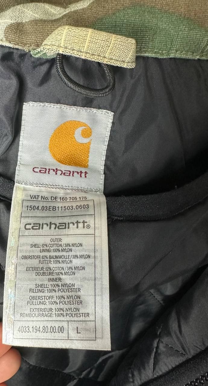 Carhartt × Carhartt Wip Carhartt camoflauge parkas jacket Realthree Size US L / EU 52-54 / 3 - 7 Thumbnail