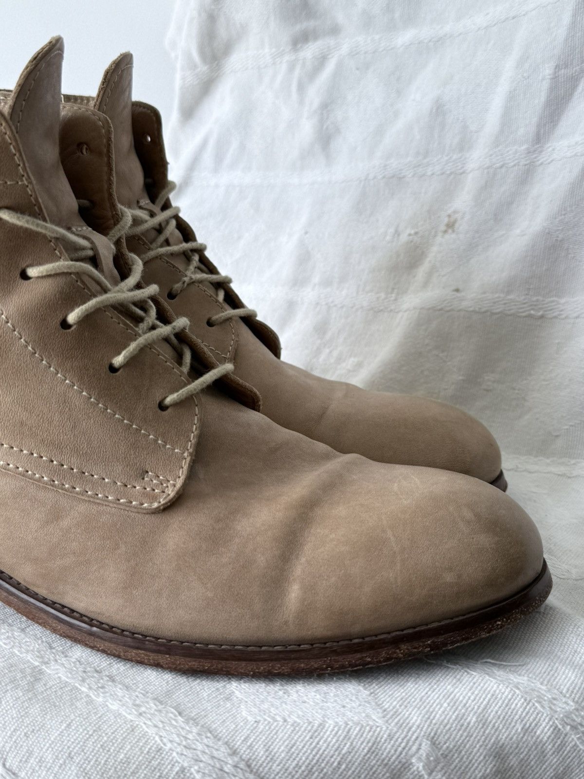 MoMA Avant Garde MoMA Guidi Style Distressed Leather Boots Size US 9 / EU 42 - 4 Thumbnail