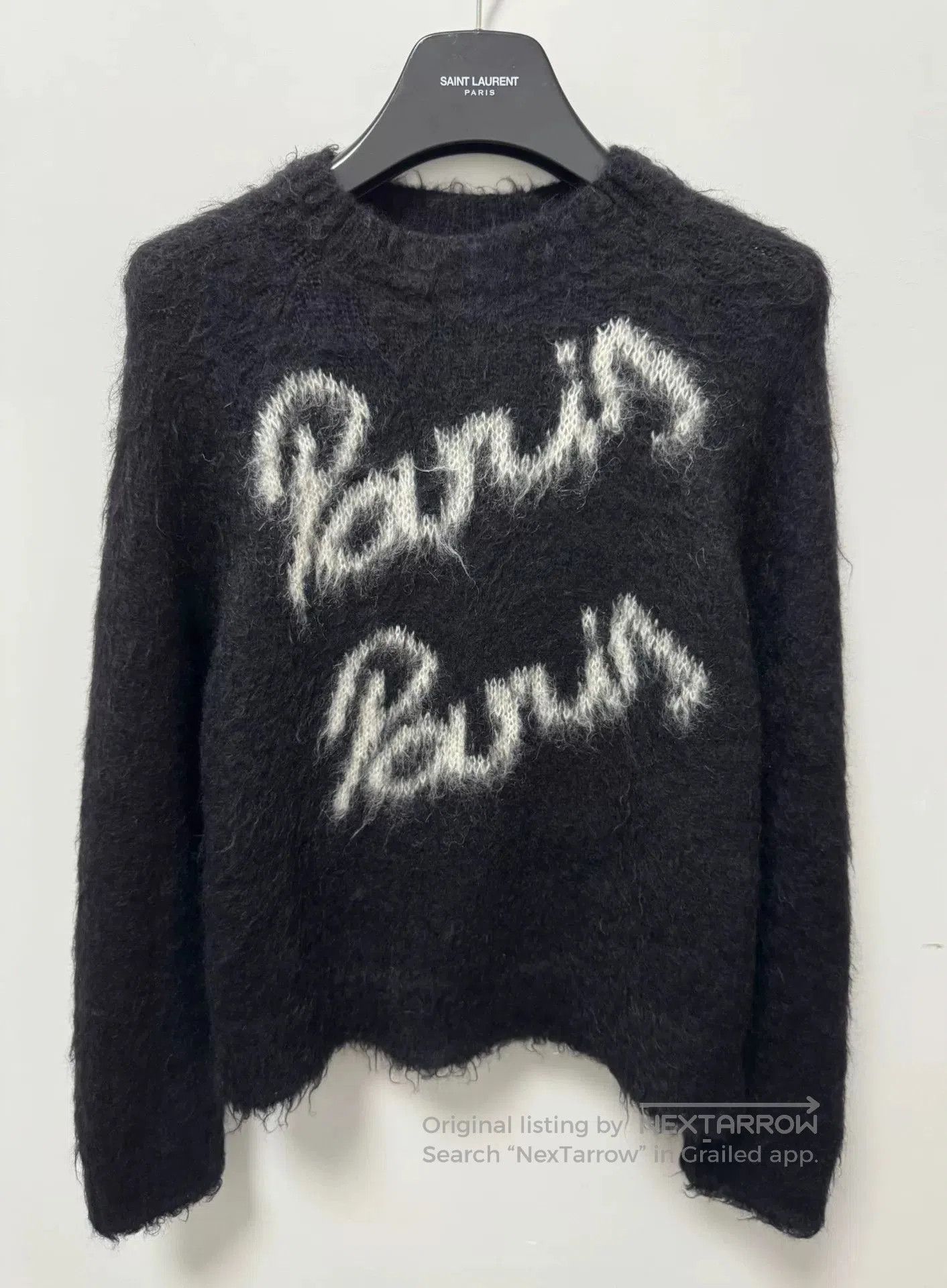Saint Laurent Paris Saint Laurent Paris Mohair Sweater. Size S / US 4 / IT 40 - 1 Thumbnail