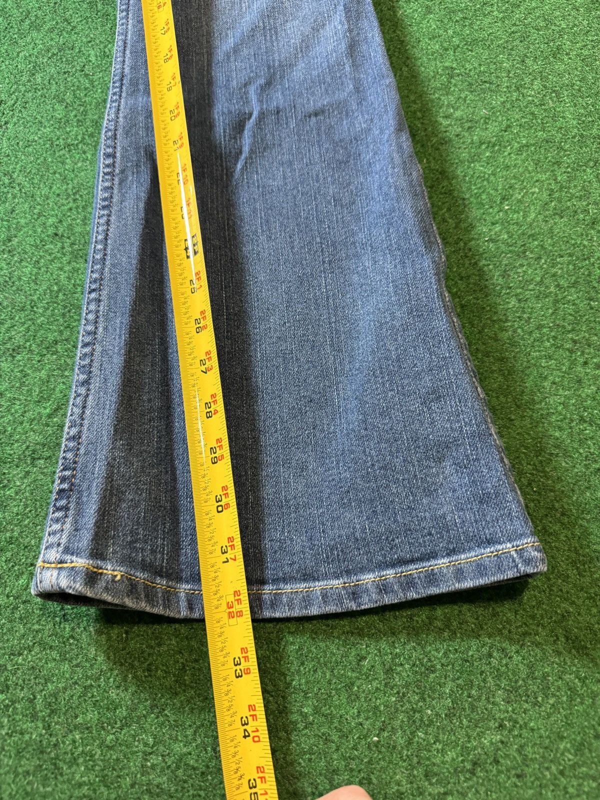 Vintage Vtg Y2K Low Rise Cruel Girl Bootcut Flare 28x32 Jeans Size 28" / US 6 / IT 42 - 7 Thumbnail