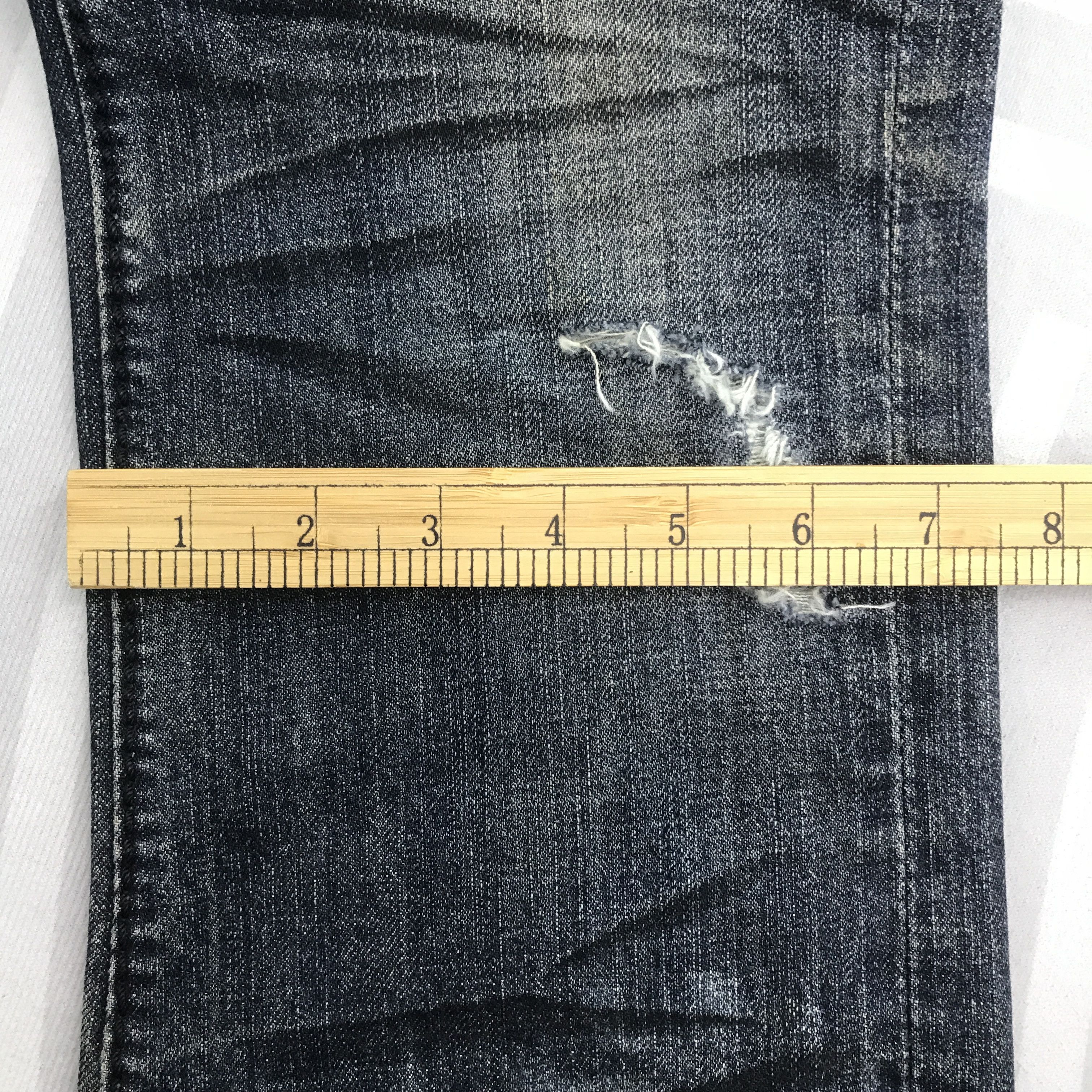 Japanese Brand × Vintage Flare Japanese brand Style Distressed Bootcut Denim pants Size US 30 / EU 46 - 11 Thumbnail