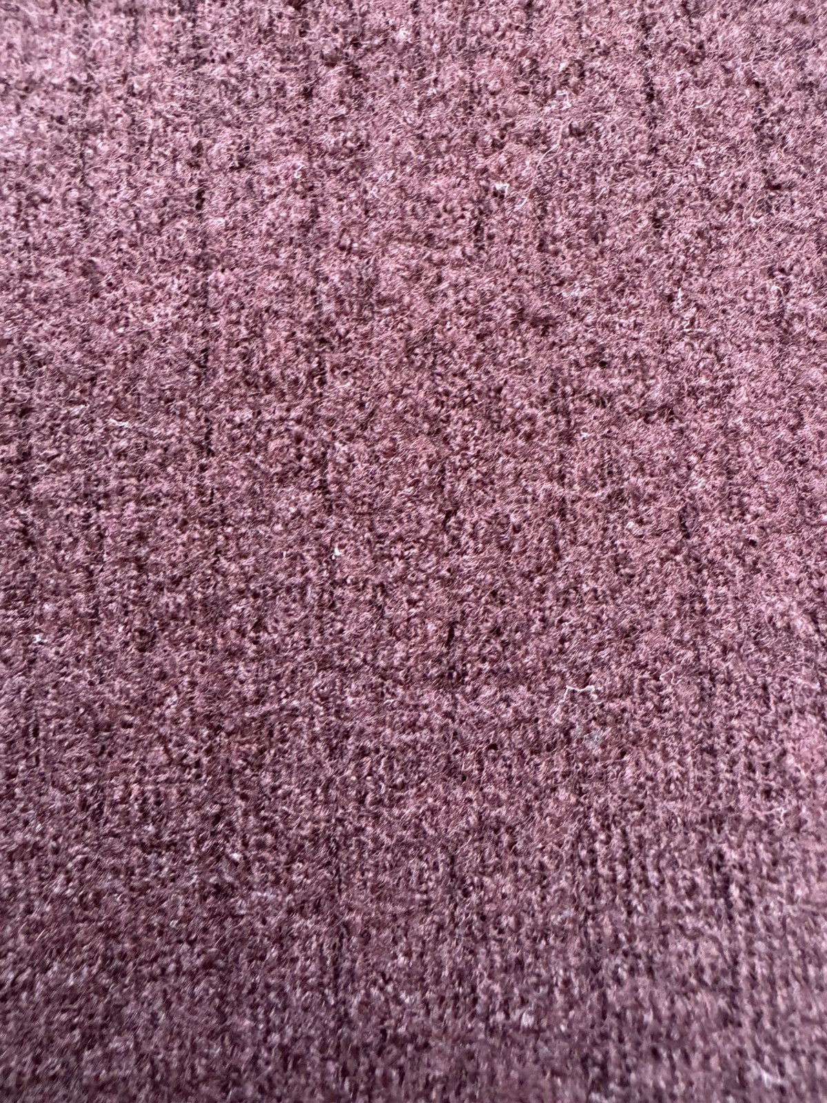 Vintage Bien Mise women’s 100% wool coffee brown sweater ribbed Size S / US 4 / IT 40 - 6 Thumbnail