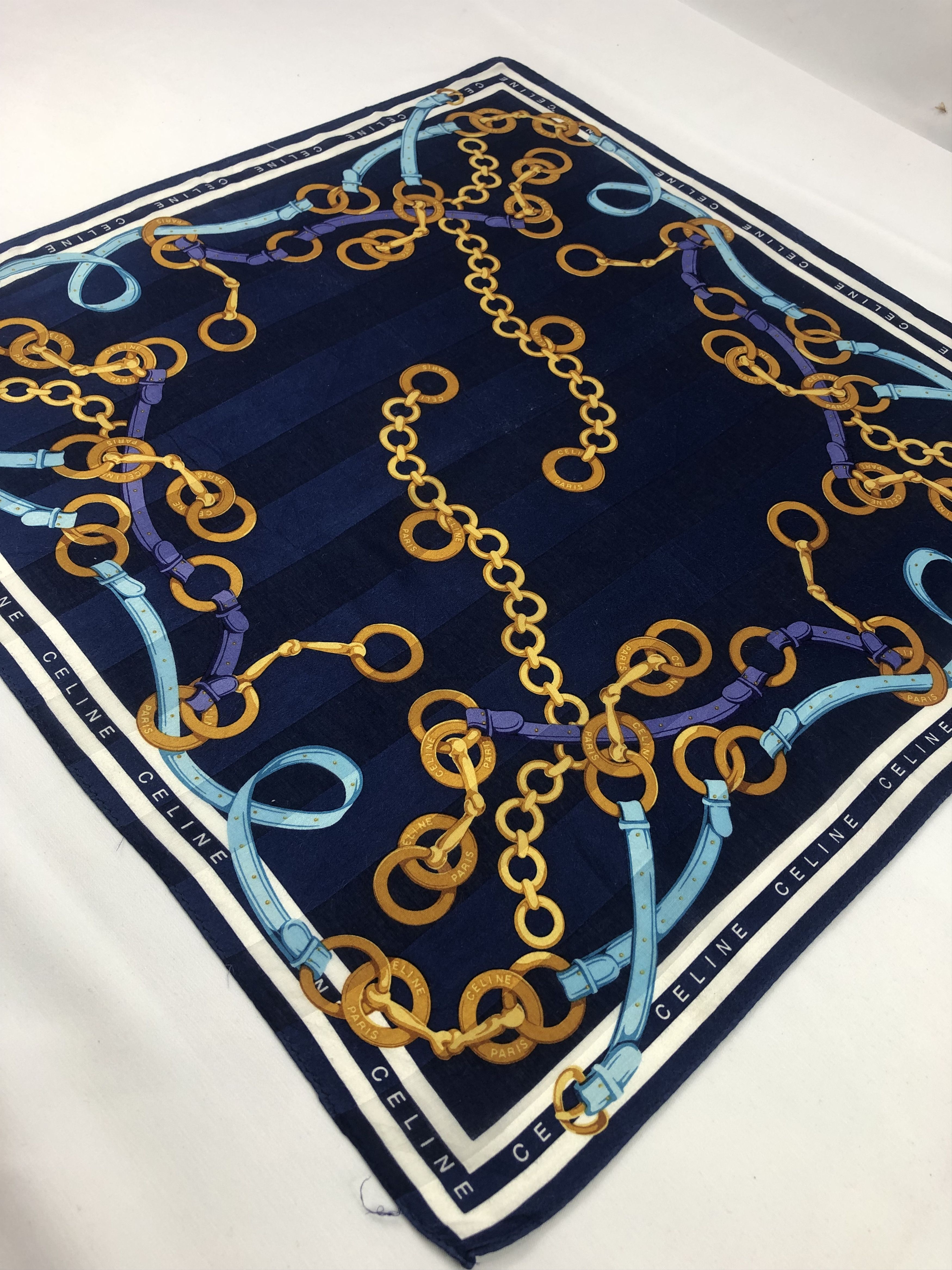 Celine Celine Handkerchief / Bandana / Neckerchief / Headscarf Size ONE SIZE - 4 Thumbnail