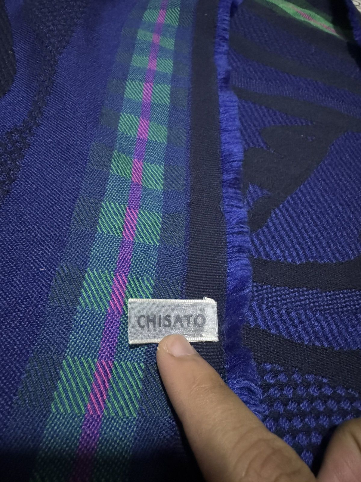 Issey Miyake × Tsumori Chisato OG Issey Miyake Designer Mohair Scarves/ Small Blanket Art Size ONE SIZE - 7 Thumbnail