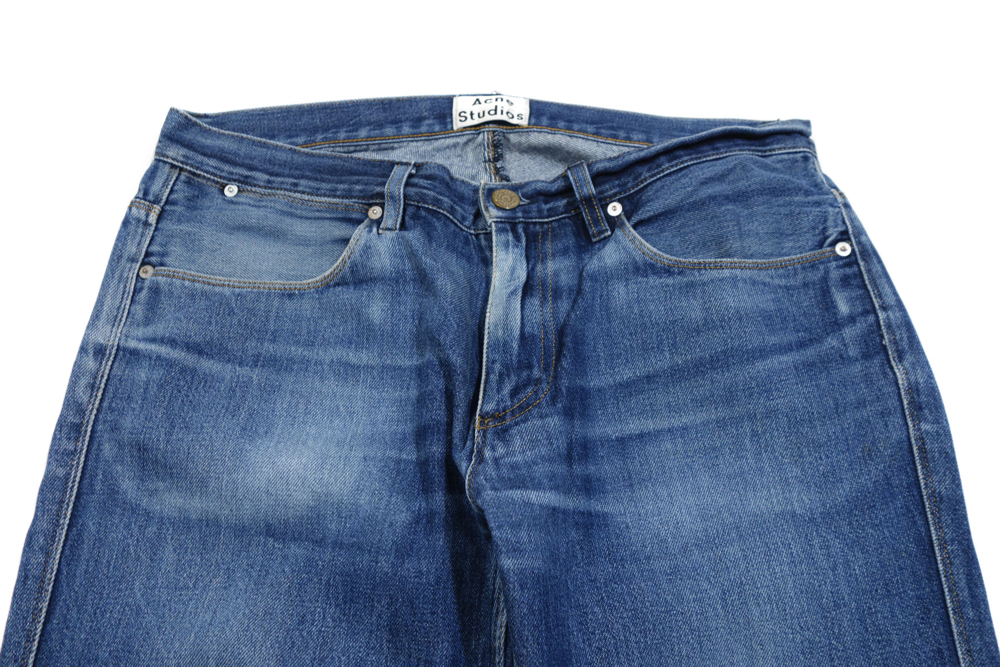 Acne Studios Max Raw Faded Jeans Size US 34 / EU 50 - 3 Thumbnail