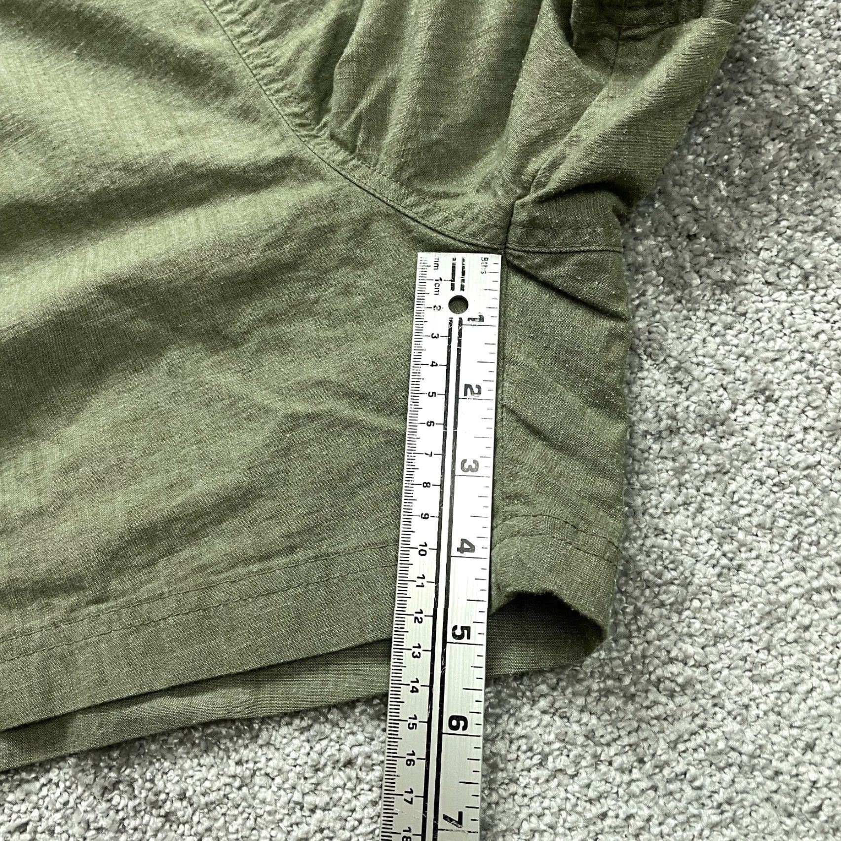 Vintage VINTAGE Magellan Outdoors Shorts Womens 2XL Green Stretch Drawstring Pockets Casual 5" Capable of Travel Adult Womens Size 27" / US 4 / IT 40 - 2 Thumbnail