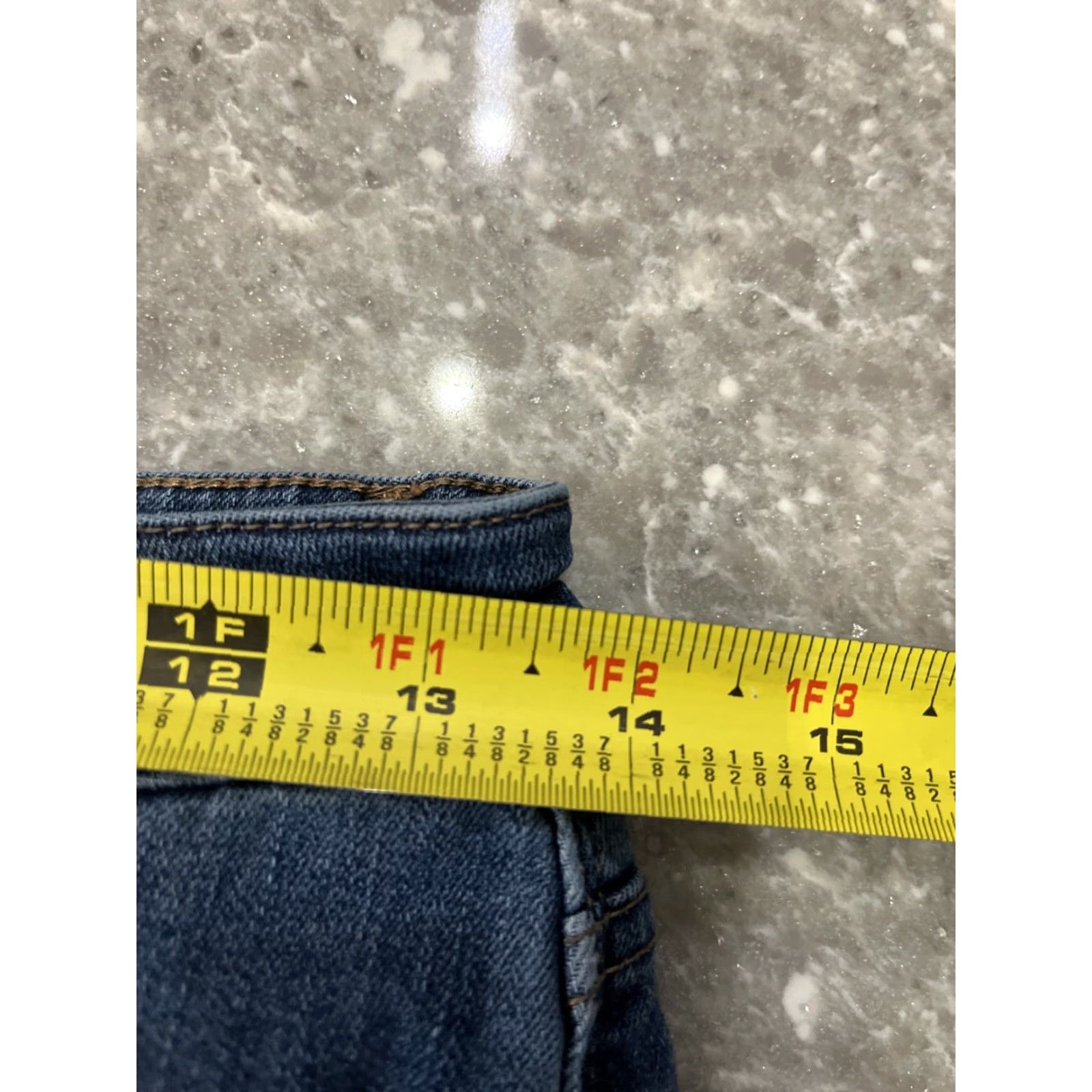 Vintage Judy Blue Los Angeles Skinny Fit Women's Jeans Size 3/26 Blue Denim Medium Wash Slim Fit 5-Pocket Logo Zip Rise Mid Restore Modern Womens Size 26" / US 2 / IT 38 - 3 Thumbnail