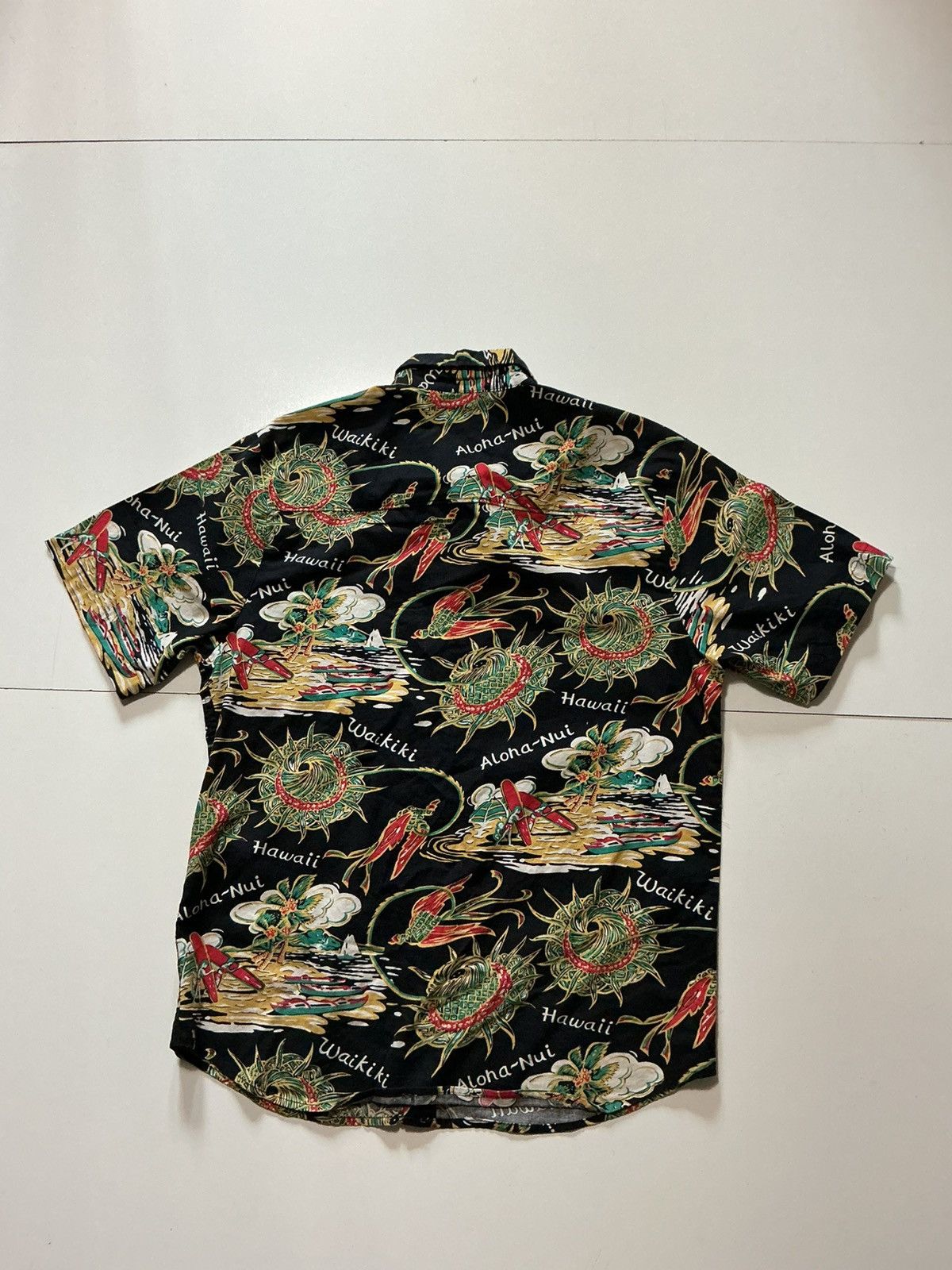 Huf Huf Worldwide Aloha Nui Hawaii Hawaiian Button S/S Shirt Size US M / EU 48-50 / 2 - 2 Thumbnail