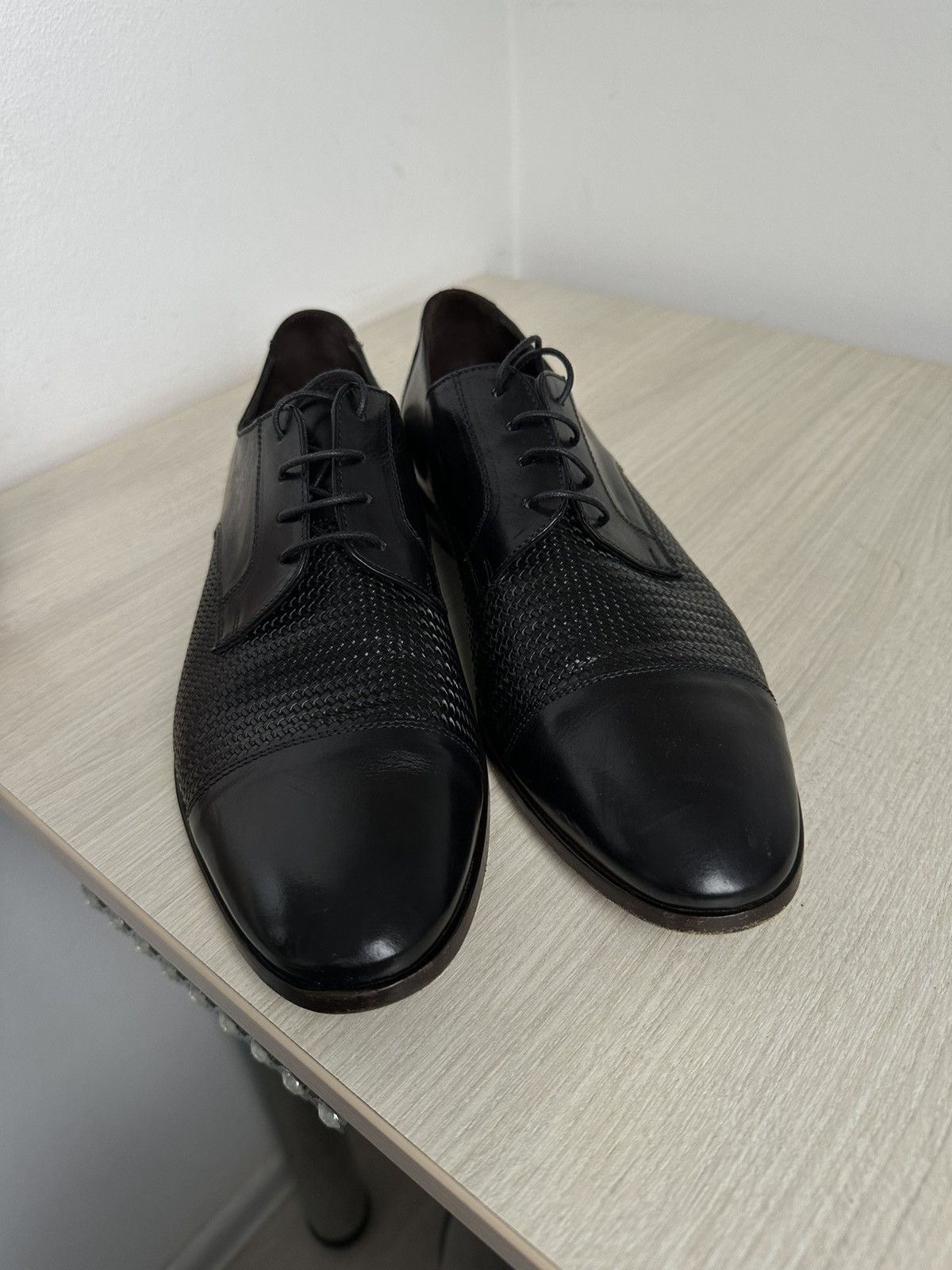 Canali Canali Leather Oxford Shoes Size US 8 / EU 41 - 6 Thumbnail