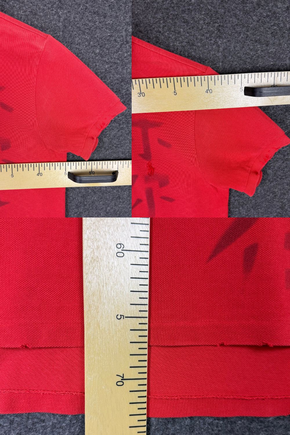 Polo Ralph Lauren Polo RL Japanese Katakana Flag Distressed Polo Shirt Size US S / EU 44-46 / 1 - 4 Thumbnail