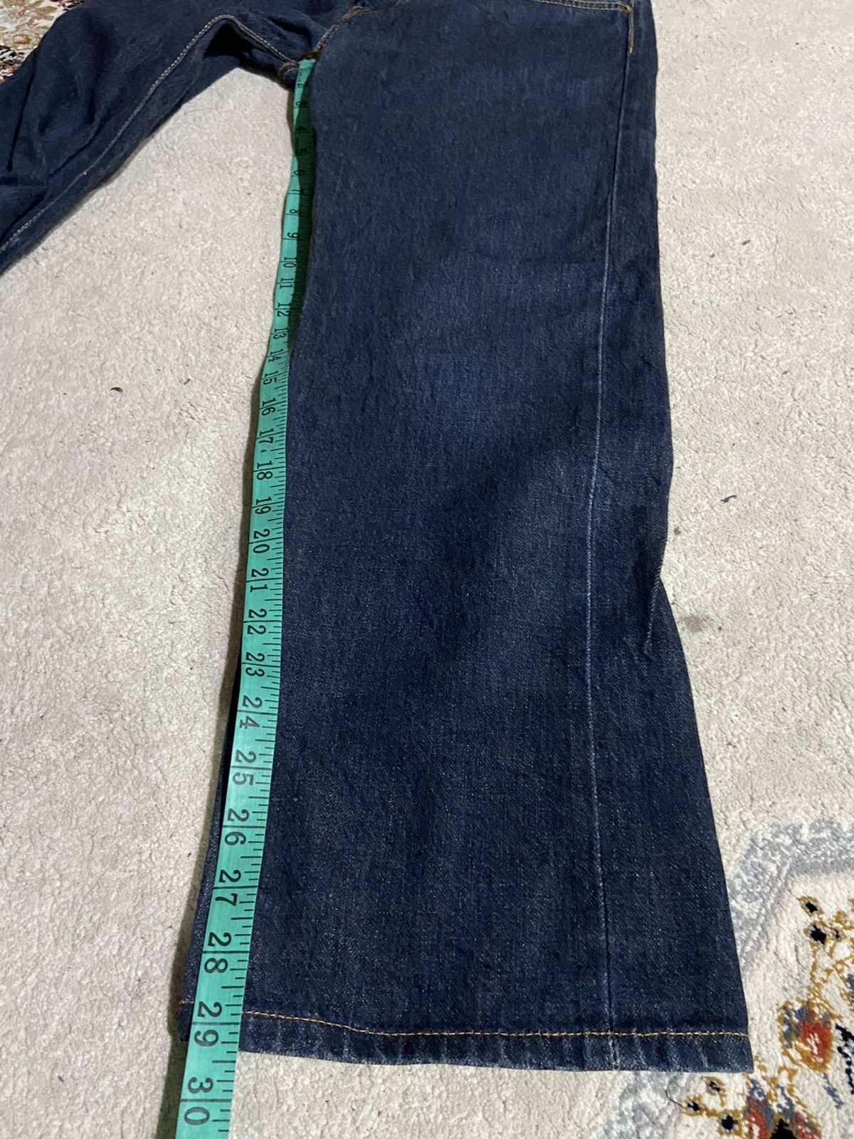 Beauty Beast 🔥 Vintage Edwin jeans Edwin 505 ZX selvedge Size US 31 - 17 Thumbnail