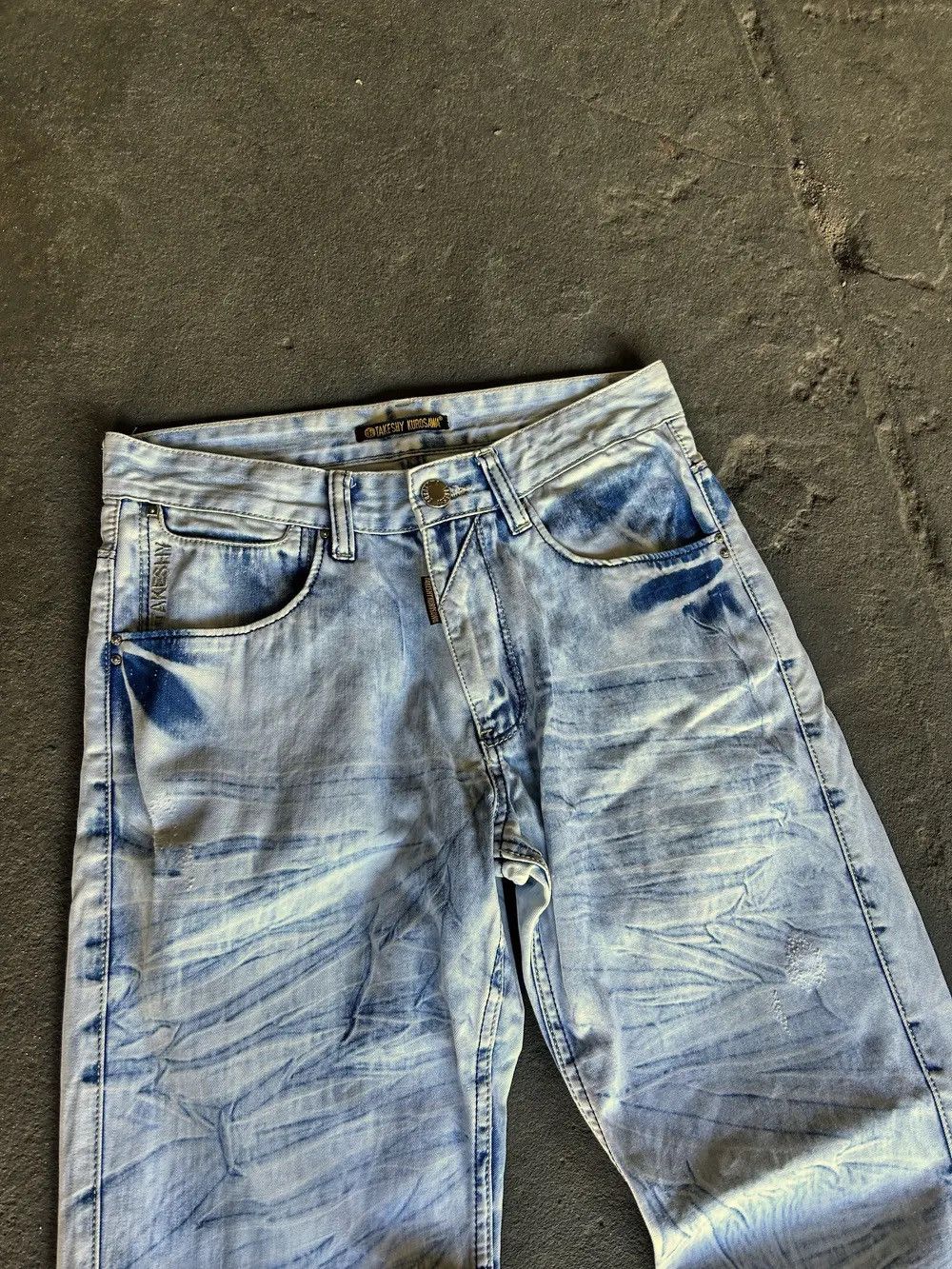 Hysteric Glamour × Japanese Brand 💥 HYSTERIC GLAMOUR BALENCIAGA STYLE JAPANESE JEANS Size US 32 / EU 48 - 2 Thumbnail